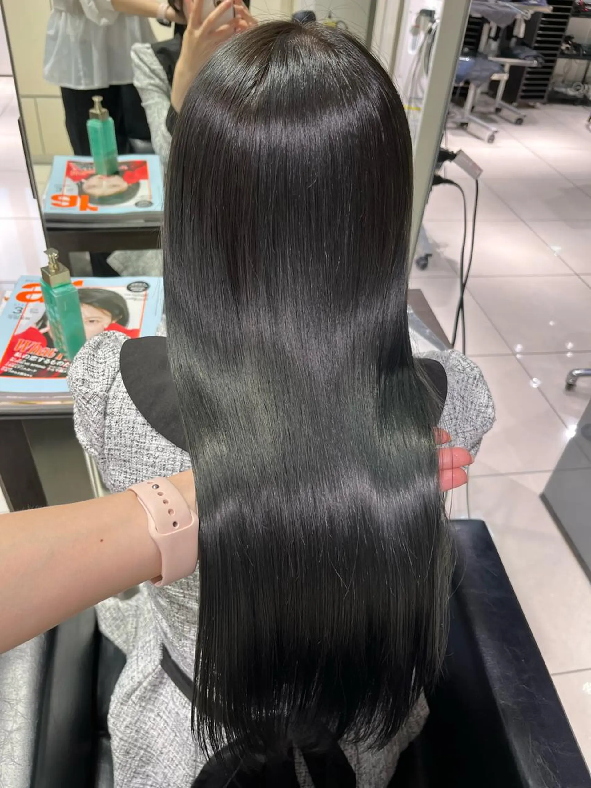 ロング SALOWIN渋谷caldo店B1所属・岐津公太 メンズ縮毛矯正のプロのヘアスタイル