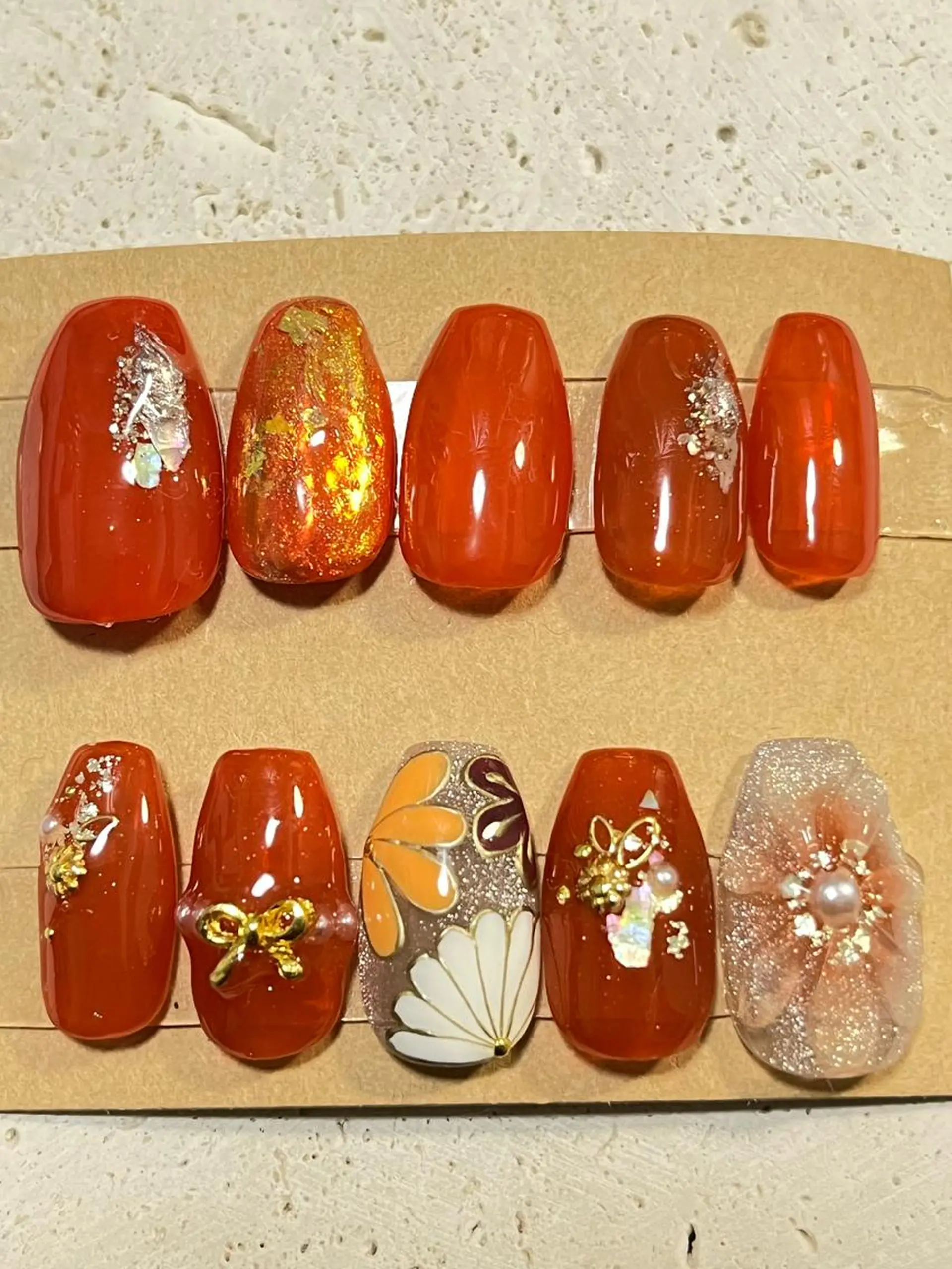 ネイル 成人式 ネイルチップ Nail Space R所属・ネイルスペースR 小林のネイルデザイン