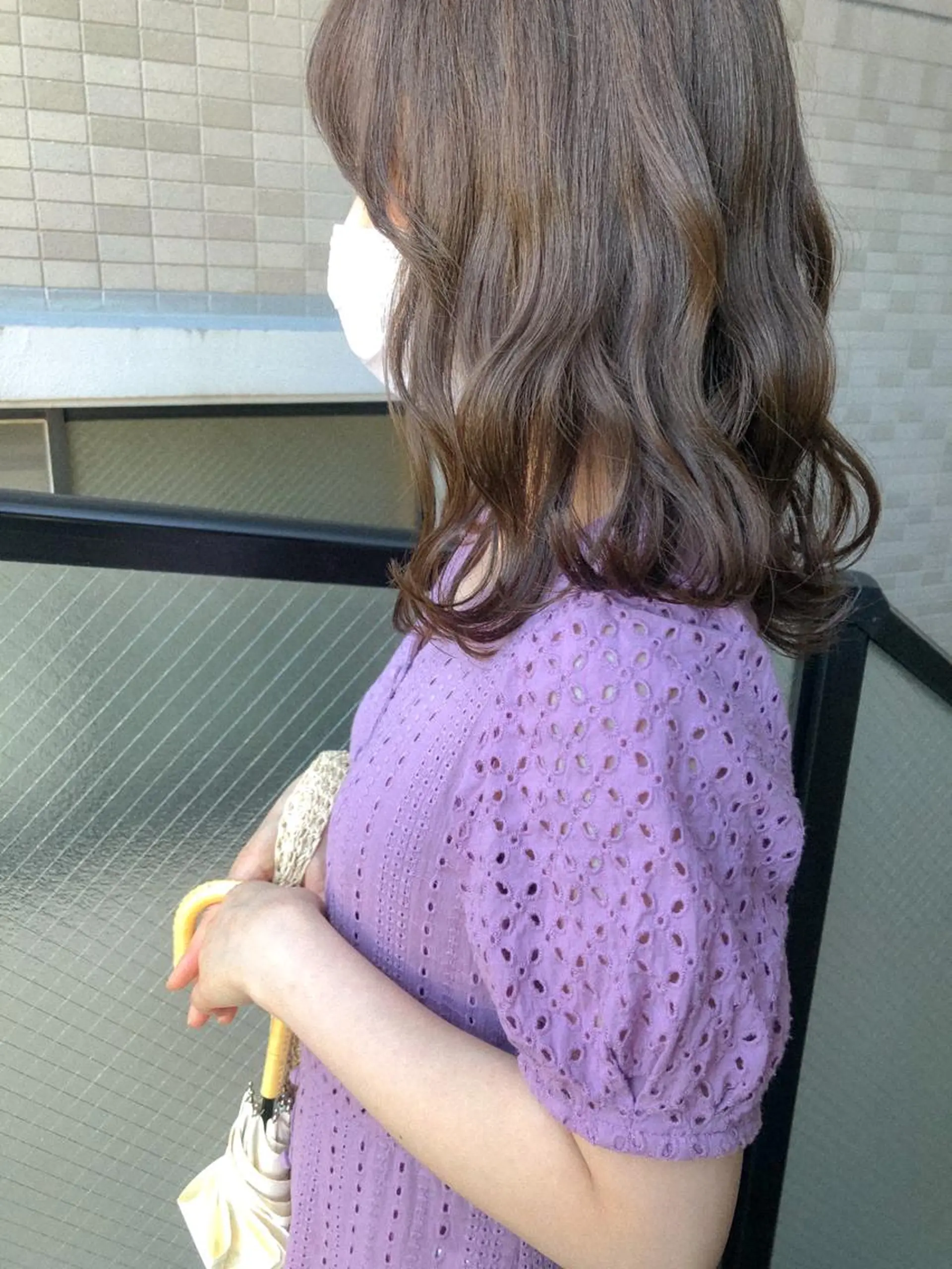 ミディアム カラーパティシエ facce🌼ikoのヘアスタイル