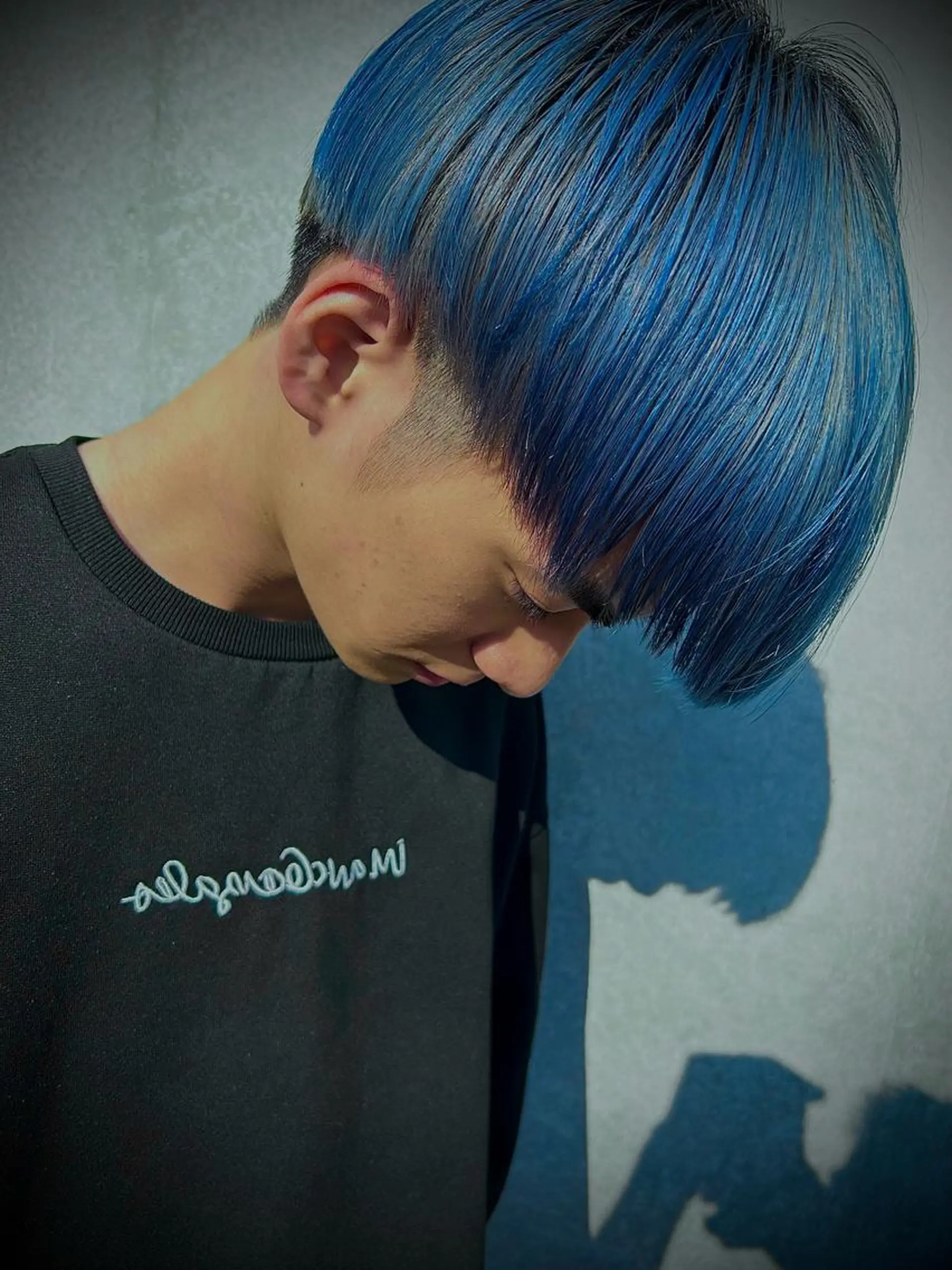 カラー メンズ アイブロウ ダブルカラー 眉カラー men's salon SOL所属・TAIYO帯広/ メンズパーマ/波巻きのヘアスタイル