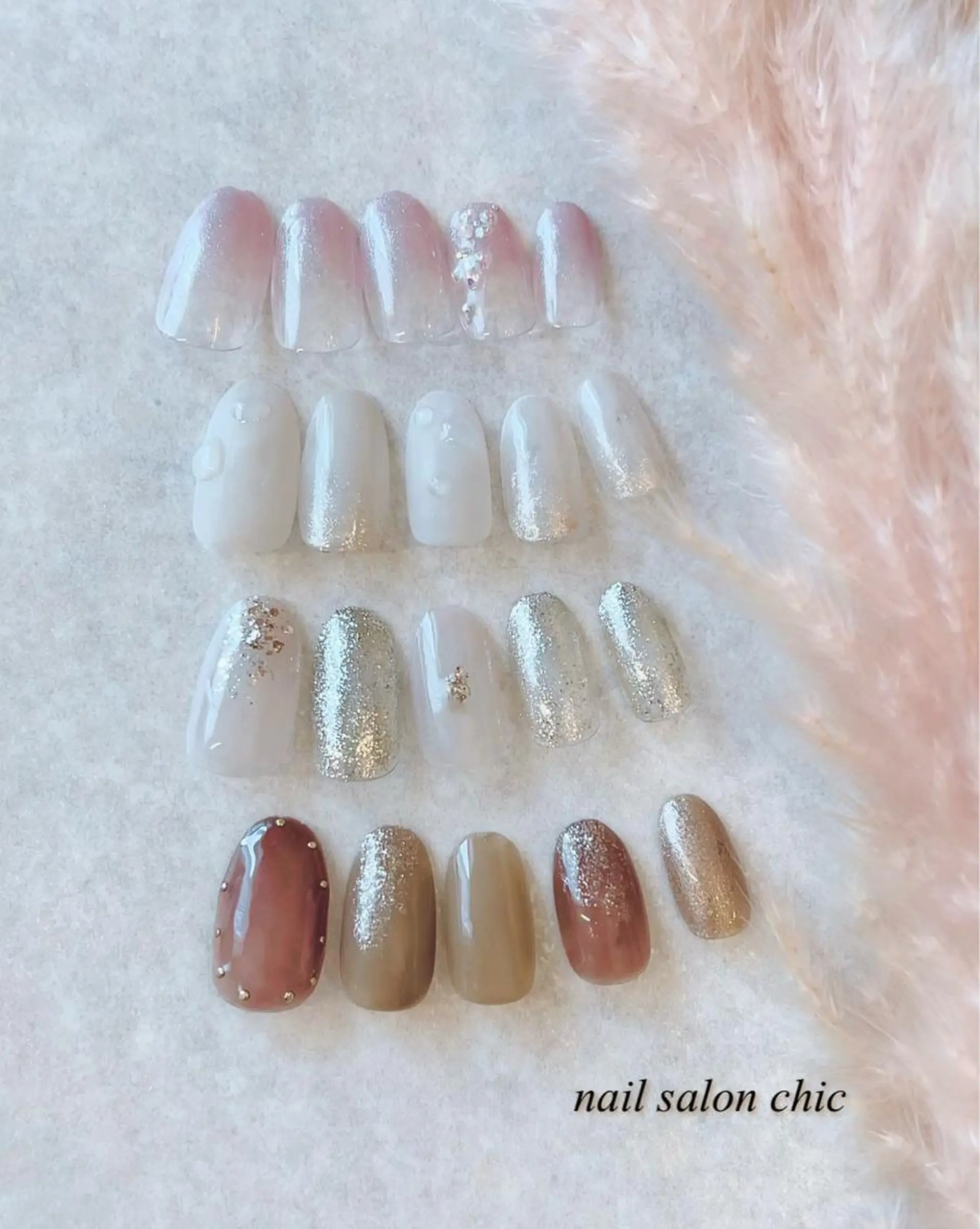 ネイル ハンドネイル nail salon chicのネイルデザイン