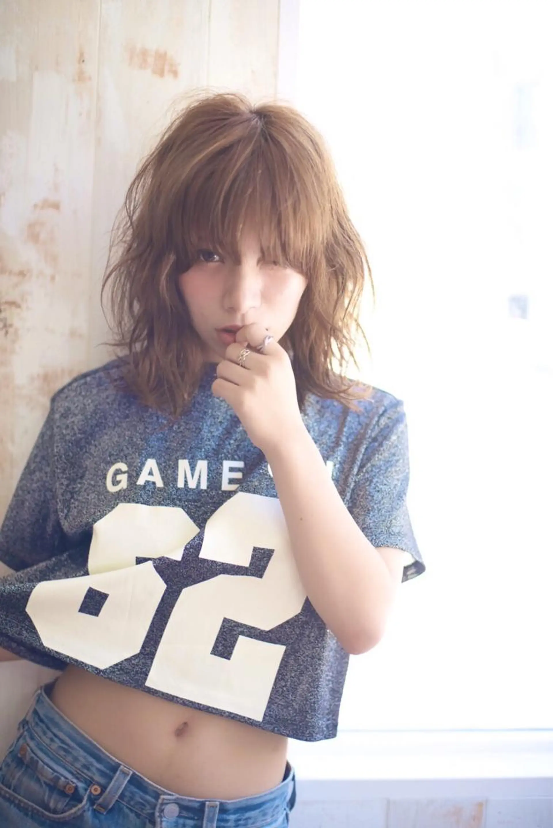 ミディアム セミロング カラー パーマ ミディアムパーマ セミロングパーマ DALIA(ダリア)所属・艶髪💎美容師 TATSUYAのヘアスタイル