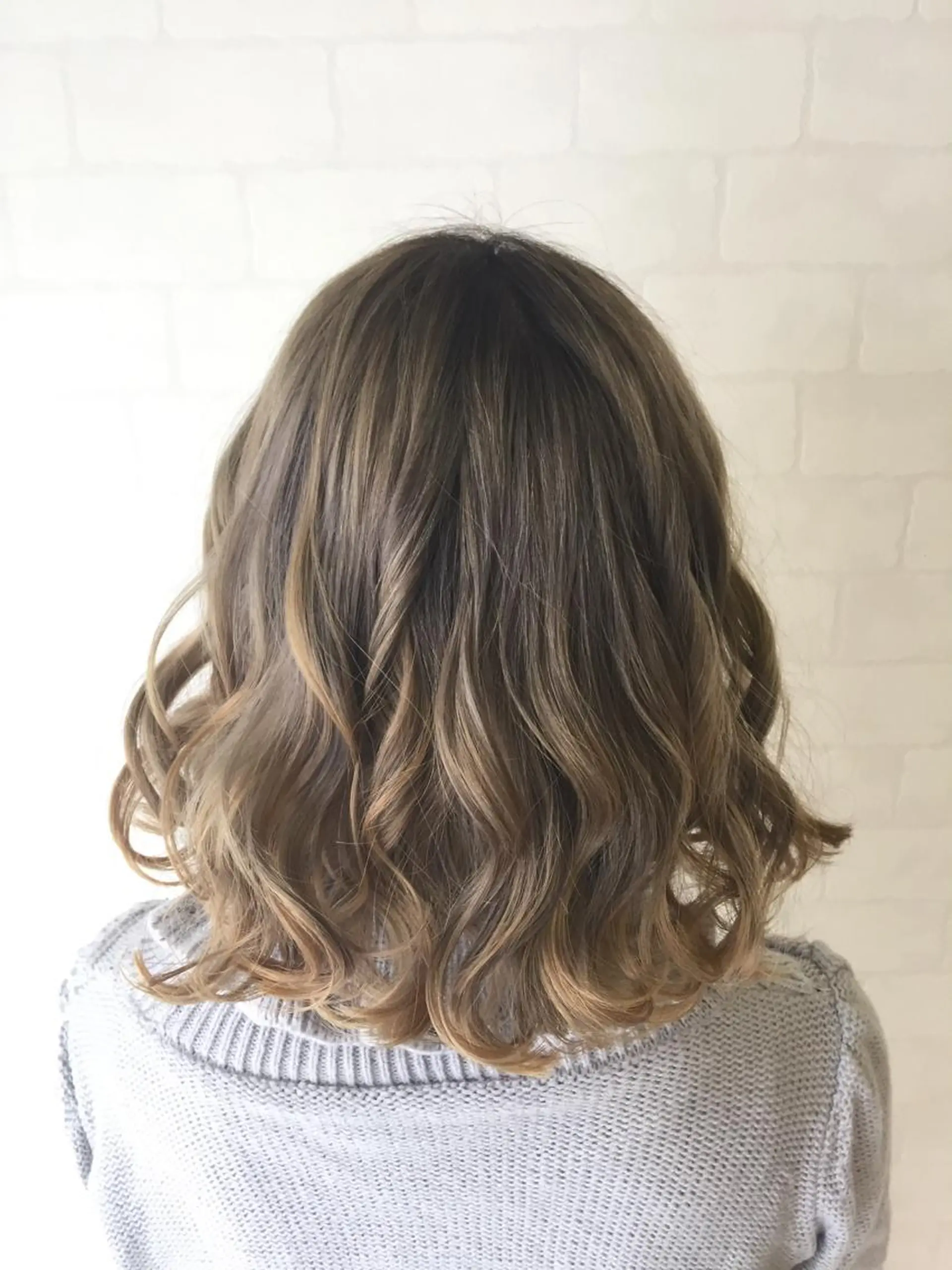 ミディアム カラー Agu  hair rupia 金沢店所属・金沢美容室/ 艶髪/夜営業/JINのヘアスタイル