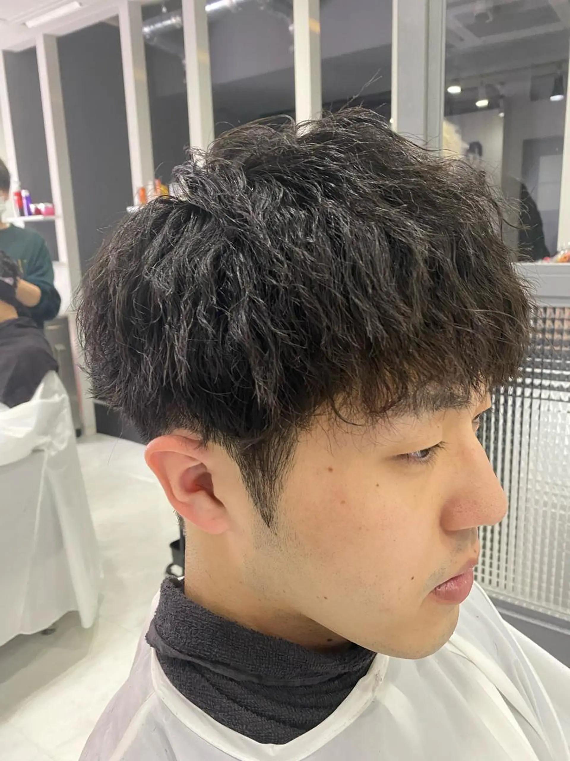 パーマ メンズ 🟣メンズパーマ 川端 永遠🟣のヘアスタイル