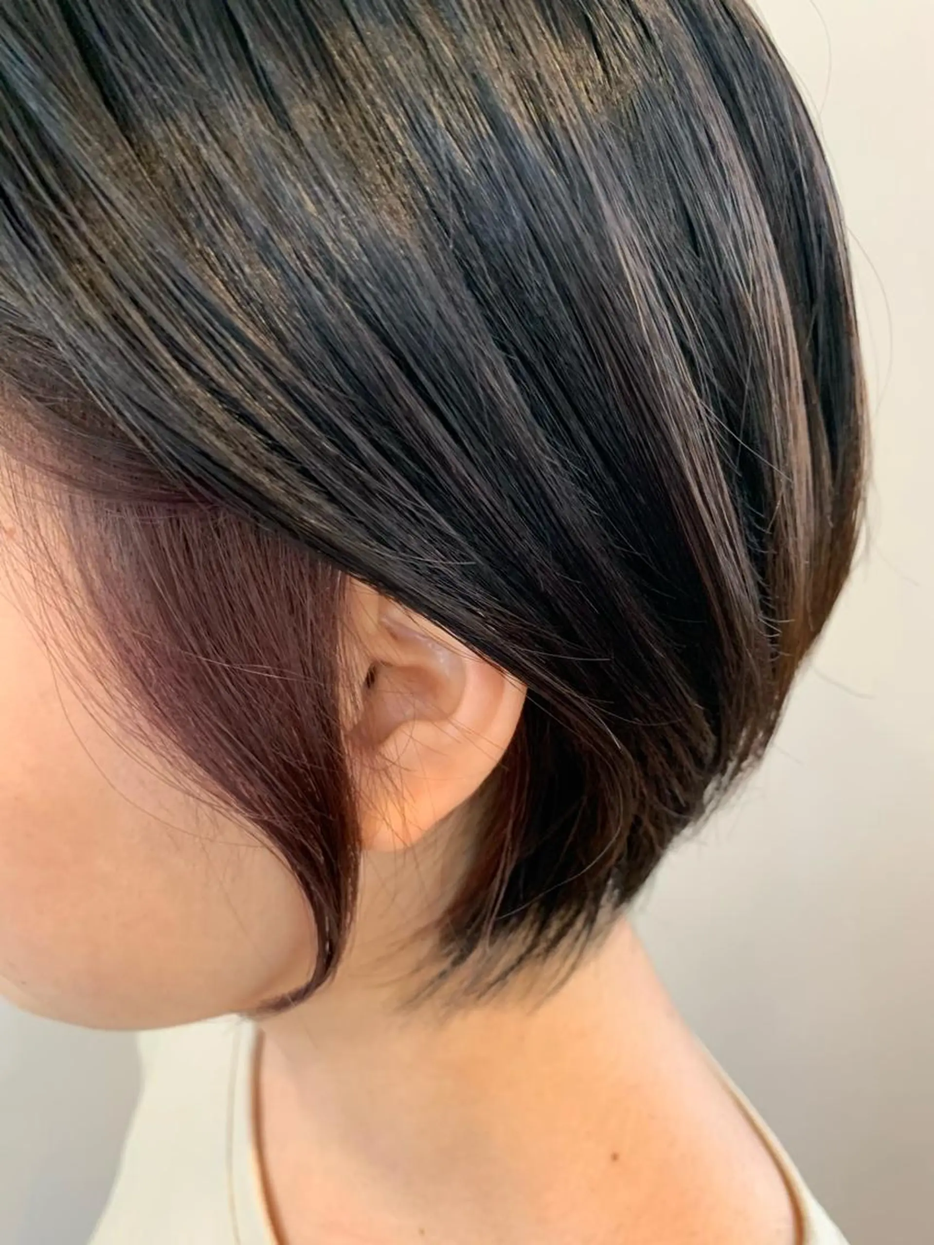 ショート カラー インナーカラー ラベンダーカラー FLAGS YAMATOのヘアスタイル