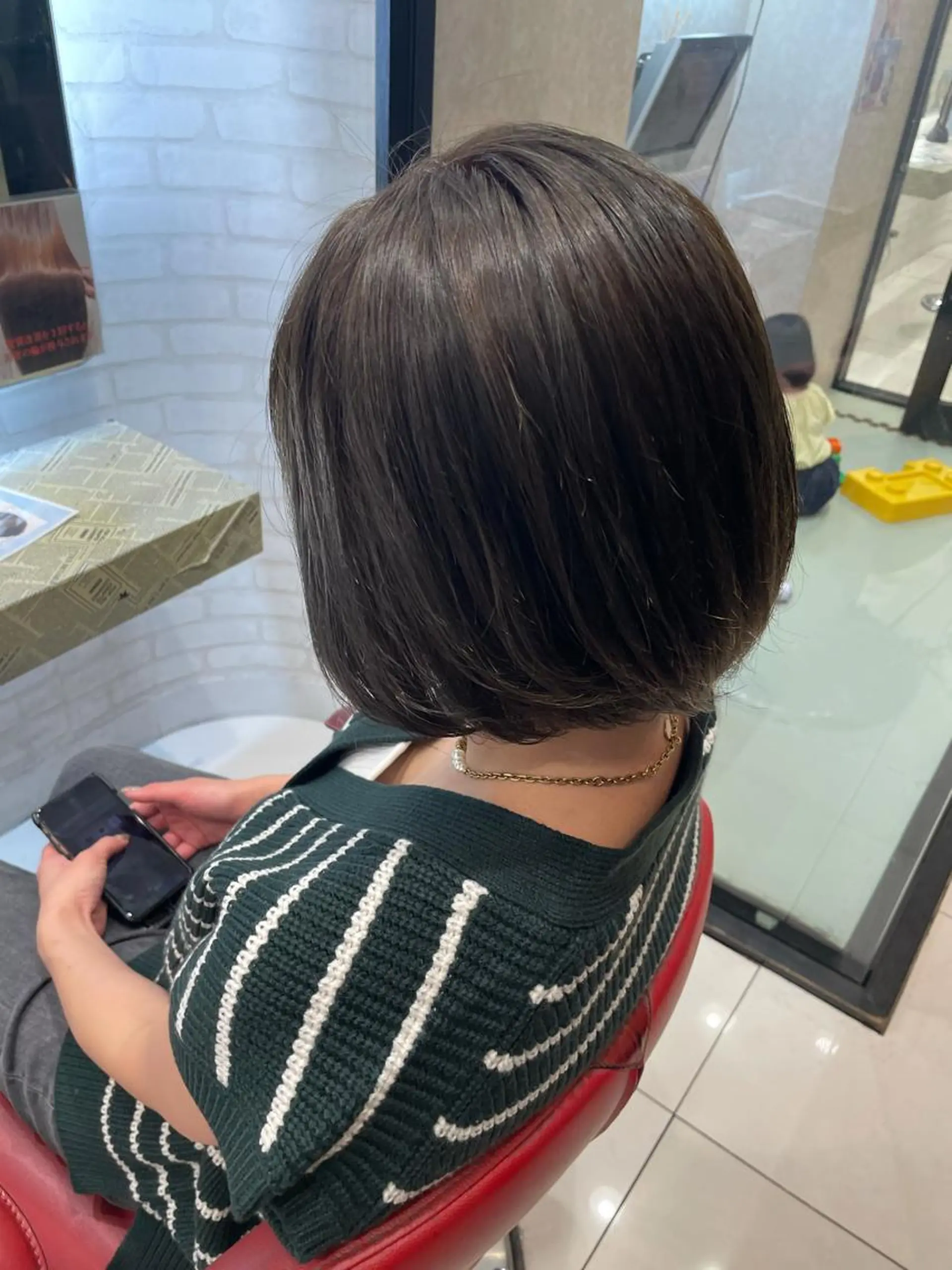 カラー ヘアカラー トリートメント EARTH 山﨑龍馬のヘアスタイル