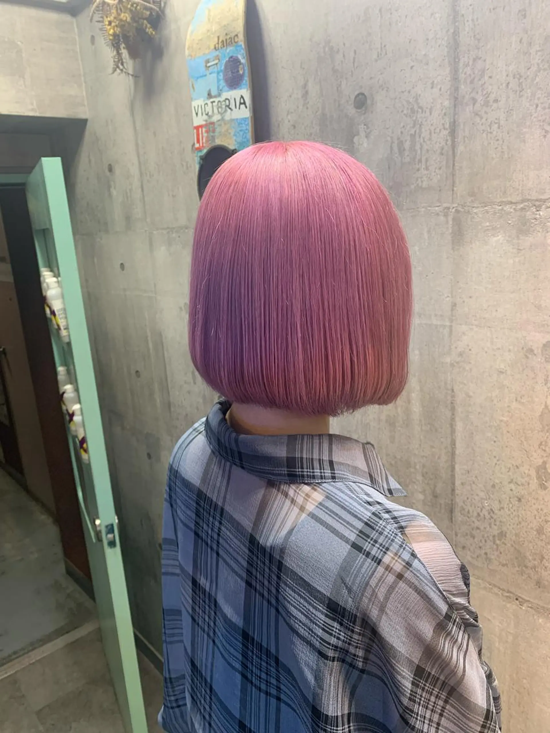 ショート カラー ヘアカラー トリートメント ハイトーン/メンズ/ ウルフ特化   小松のヘアスタイル