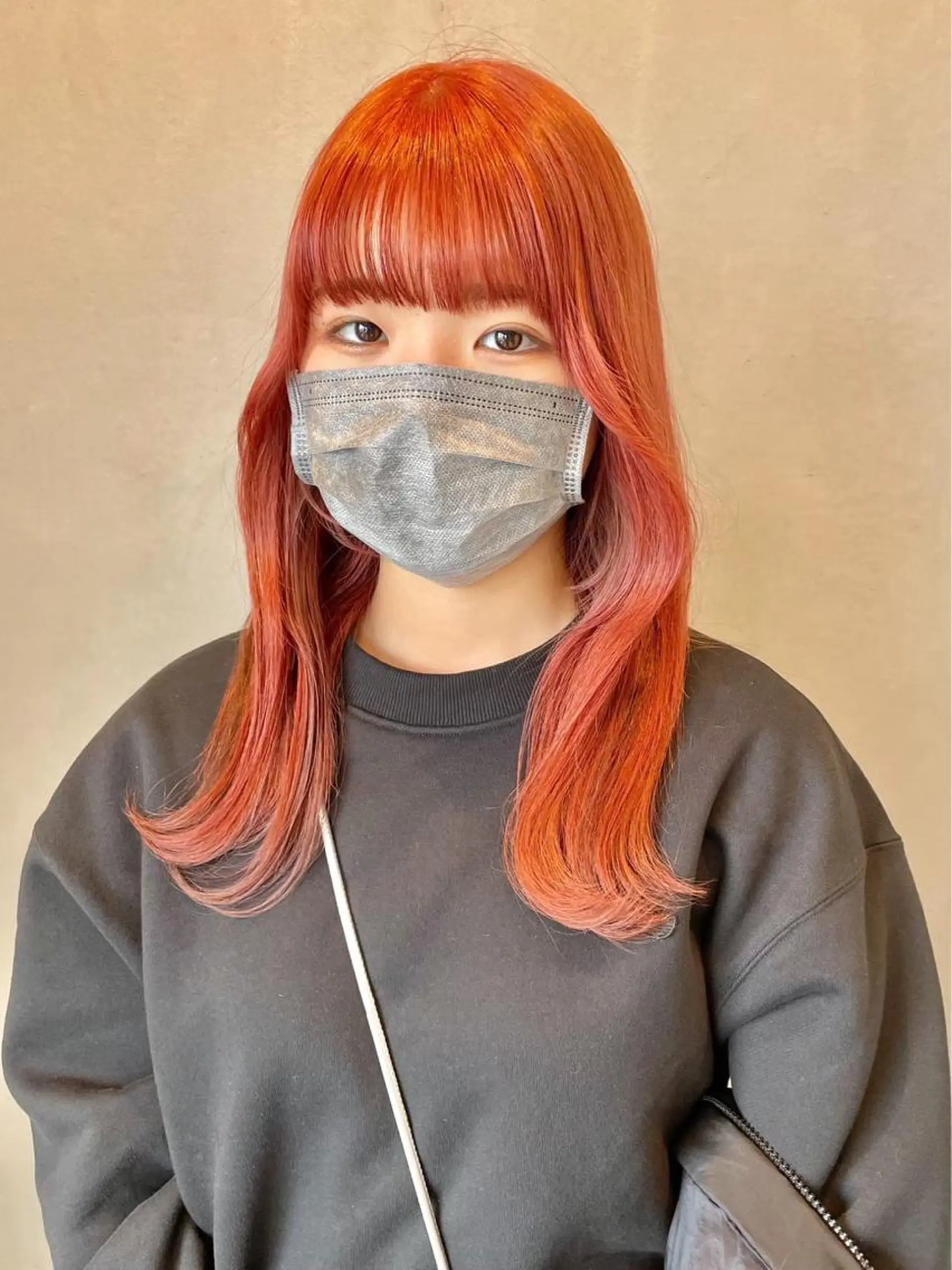 ロング カラー 新潟/万代/レイヤー 韓国風/明間未来のヘアスタイル