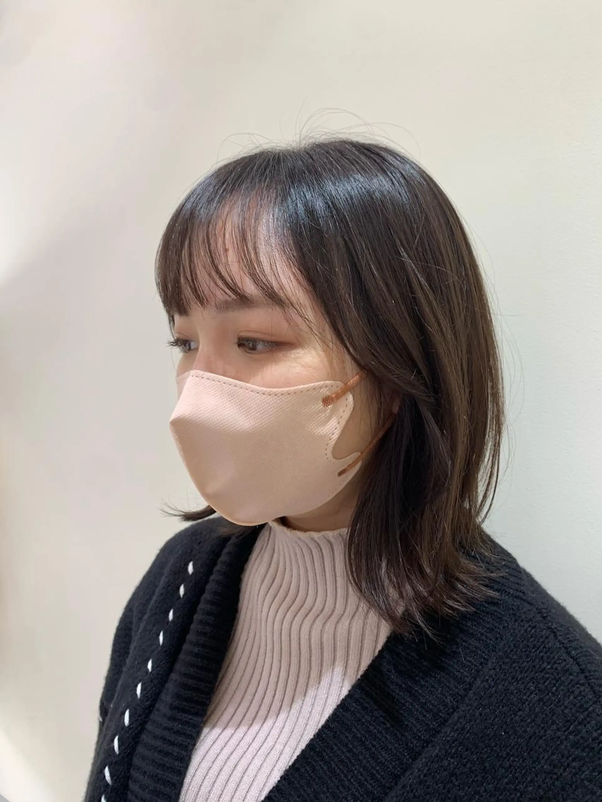 ショート 韓国レイヤー🪽 耳ツボジュエリーのヘアスタイル