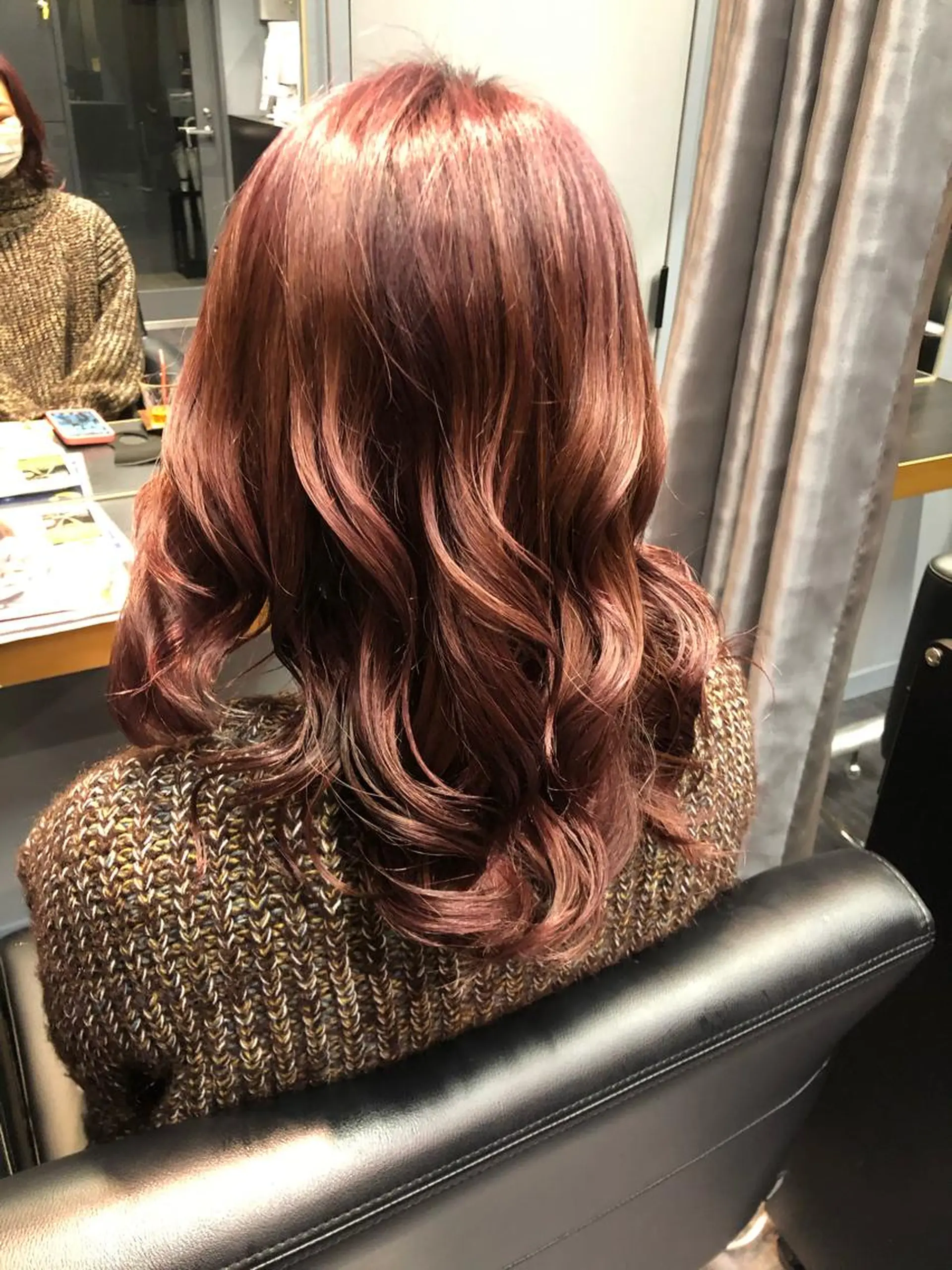 ロング カラー ベージュカラー ピンクカラー ピンクベージュ カット ヘアカラー トリートメント 髪質改善/美髪矯 正ヤマモトハルキのヘアスタイル