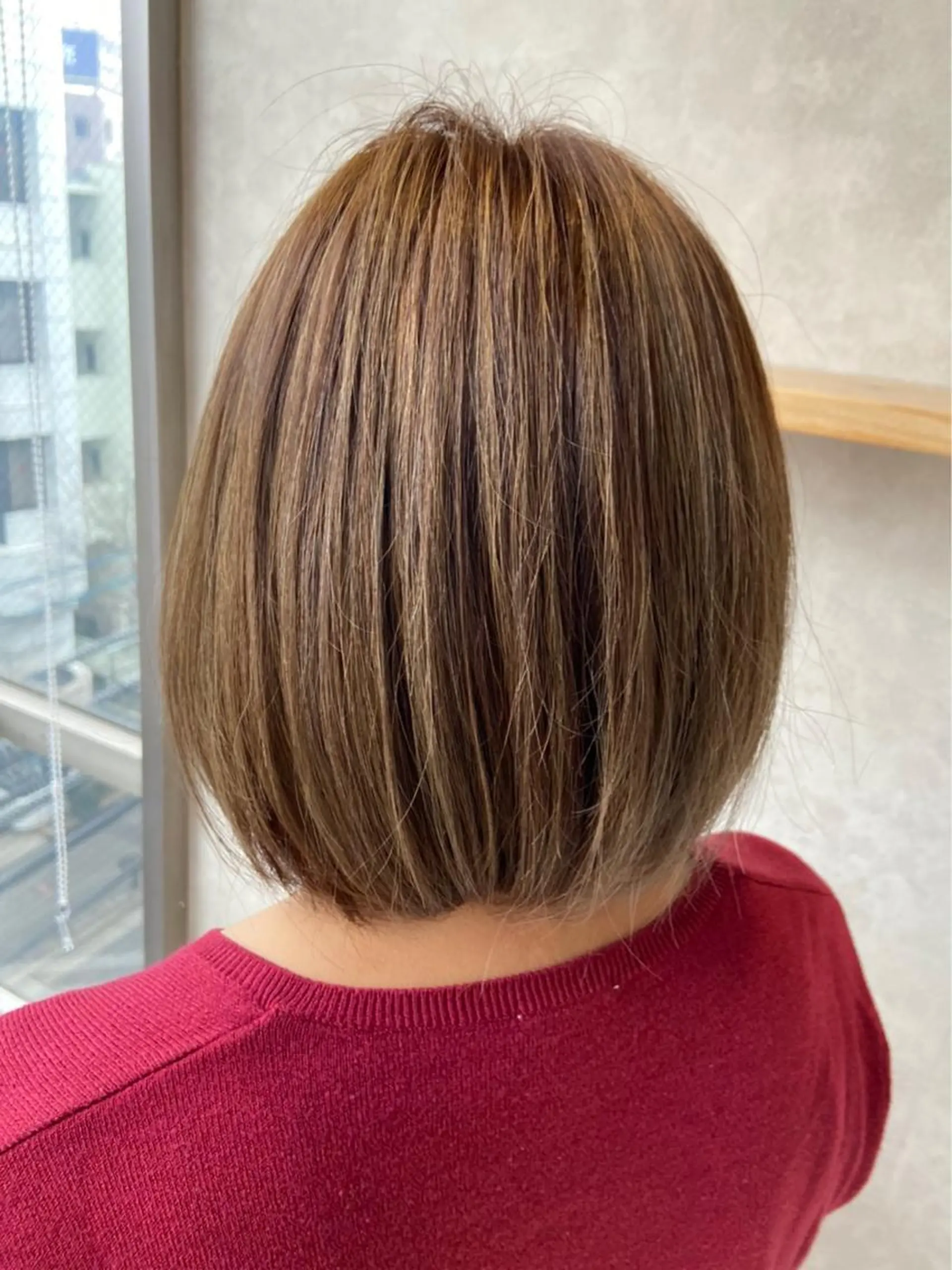 ミディアム カラー 透明感◎ / 艶髪 /  森田のヘアスタイル