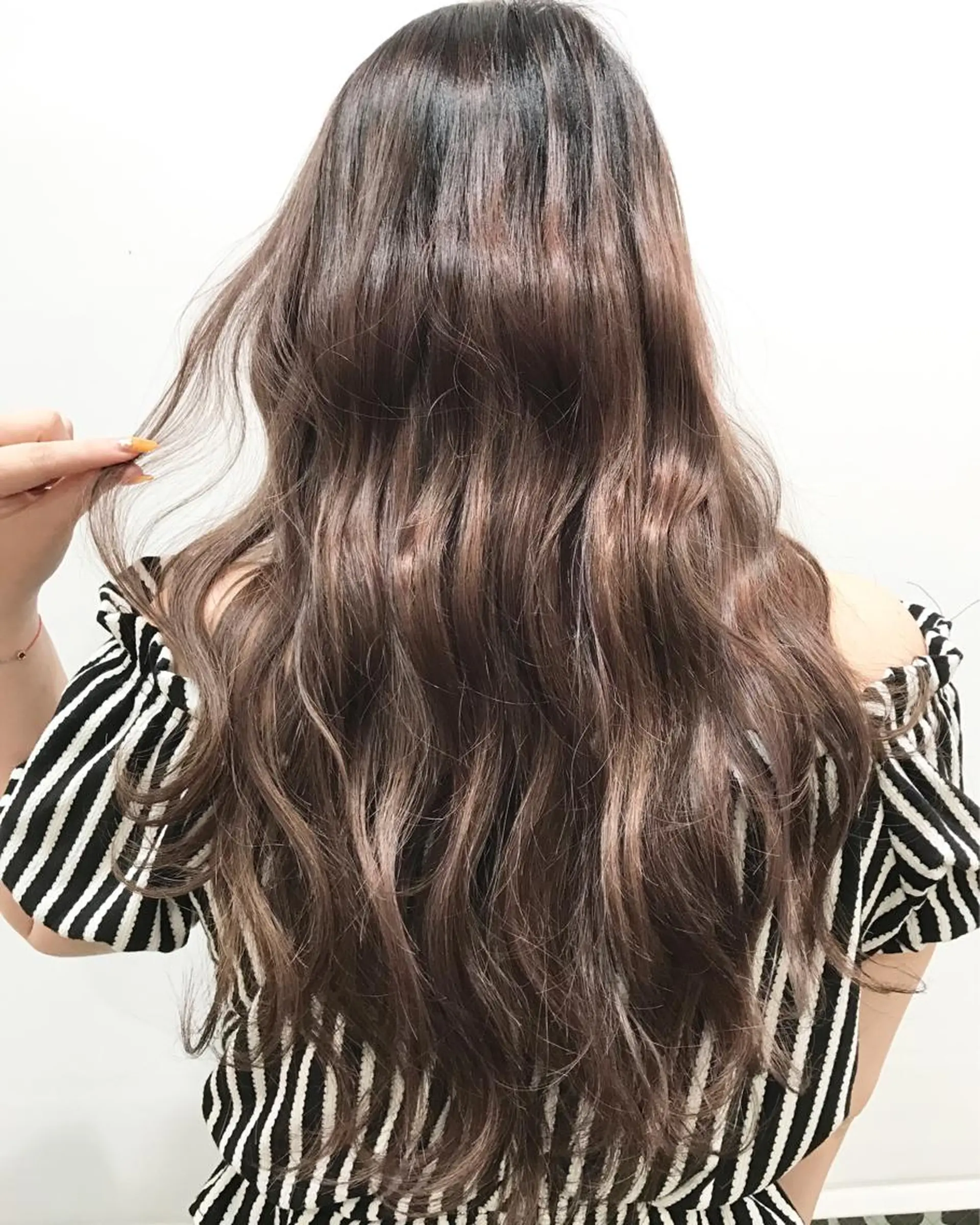 ロング カラー ヘアアレンジ ヘアカラー トリートメント BANK'S hair所属・💐ケラチン 髪質改善寺坂雄飛💐のヘアスタイル