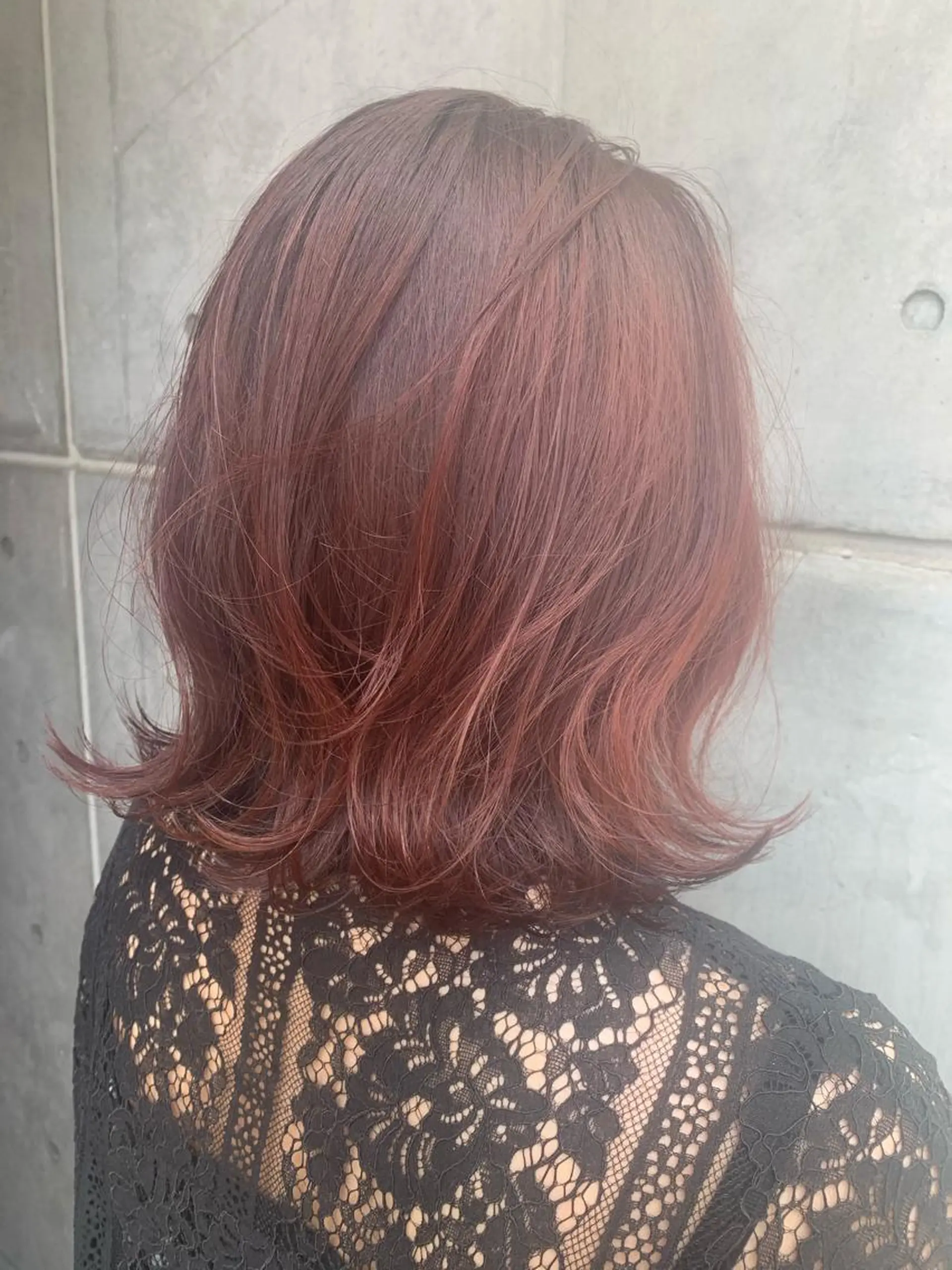 セミロング カラー ヘアアレンジ 髪質改善/縮毛/新宿 🫧SUZUKA🫧のヘアスタイル