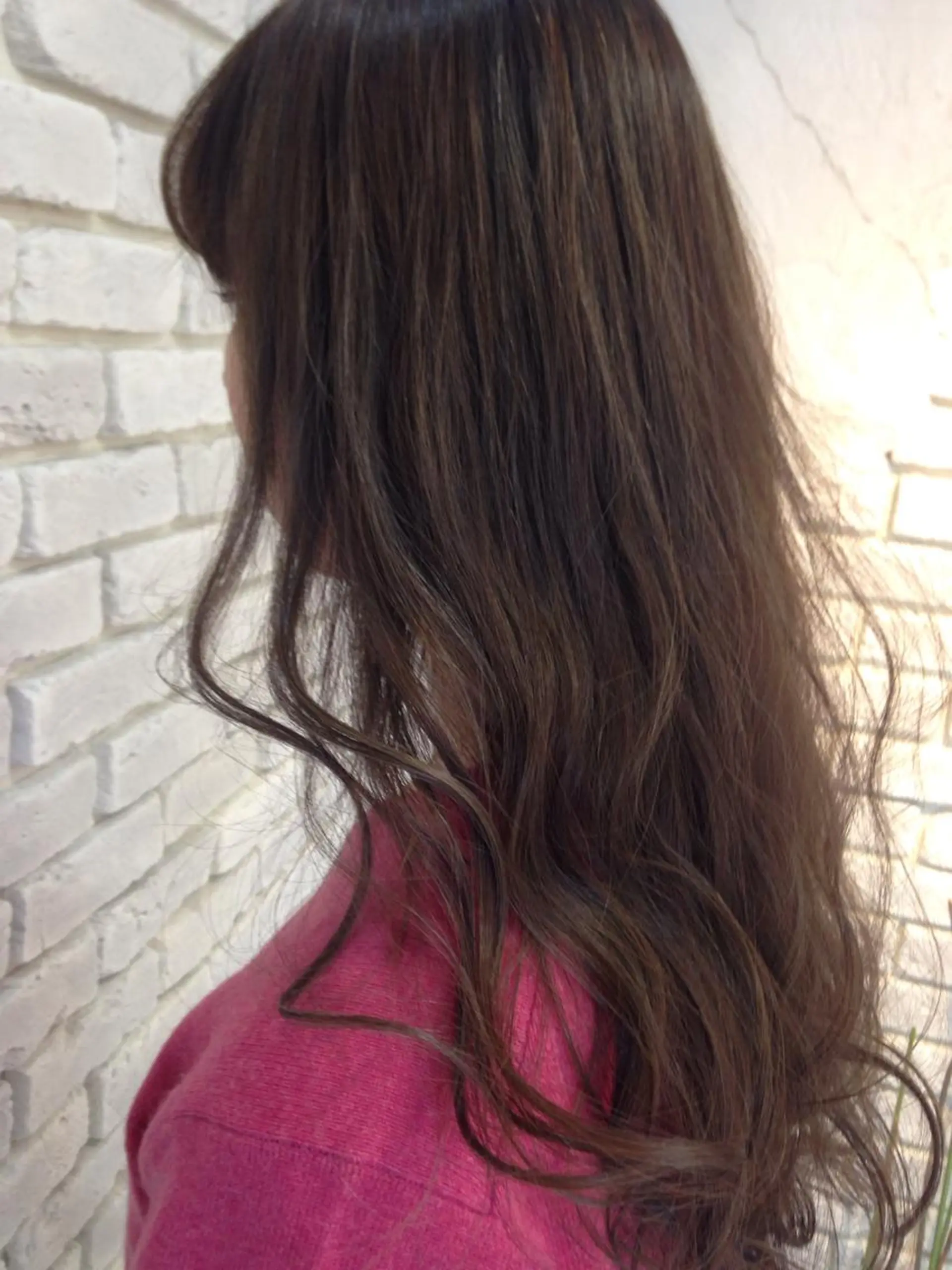 ロング カラー アッシュ ハイライトカラー ハイライト レイヤーカット🪽 MARINA🦩のヘアスタイル