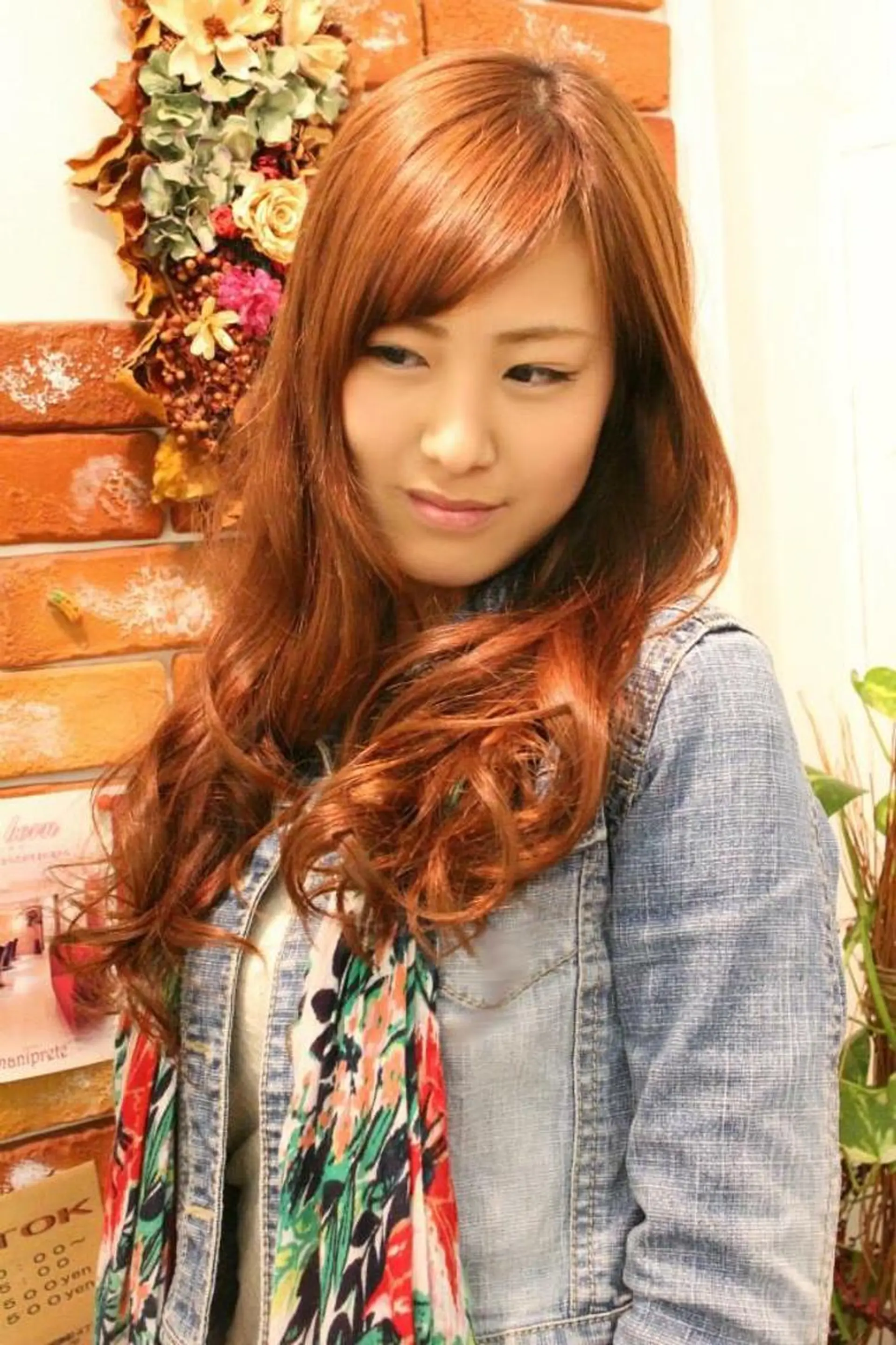 ロング カラー 河内 崇純のヘアスタイル