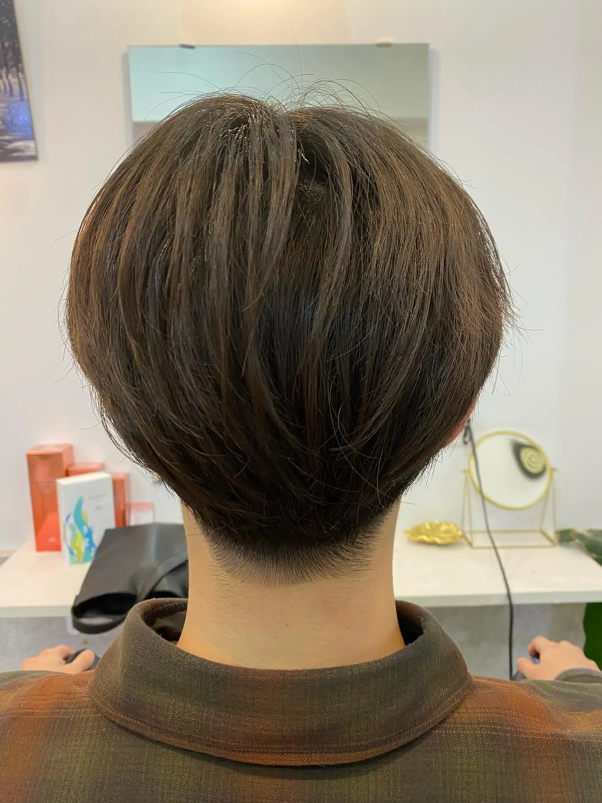 ショート メンズ カット SYUYA/パーマ/ マッシュスタイル特化のヘアスタイル