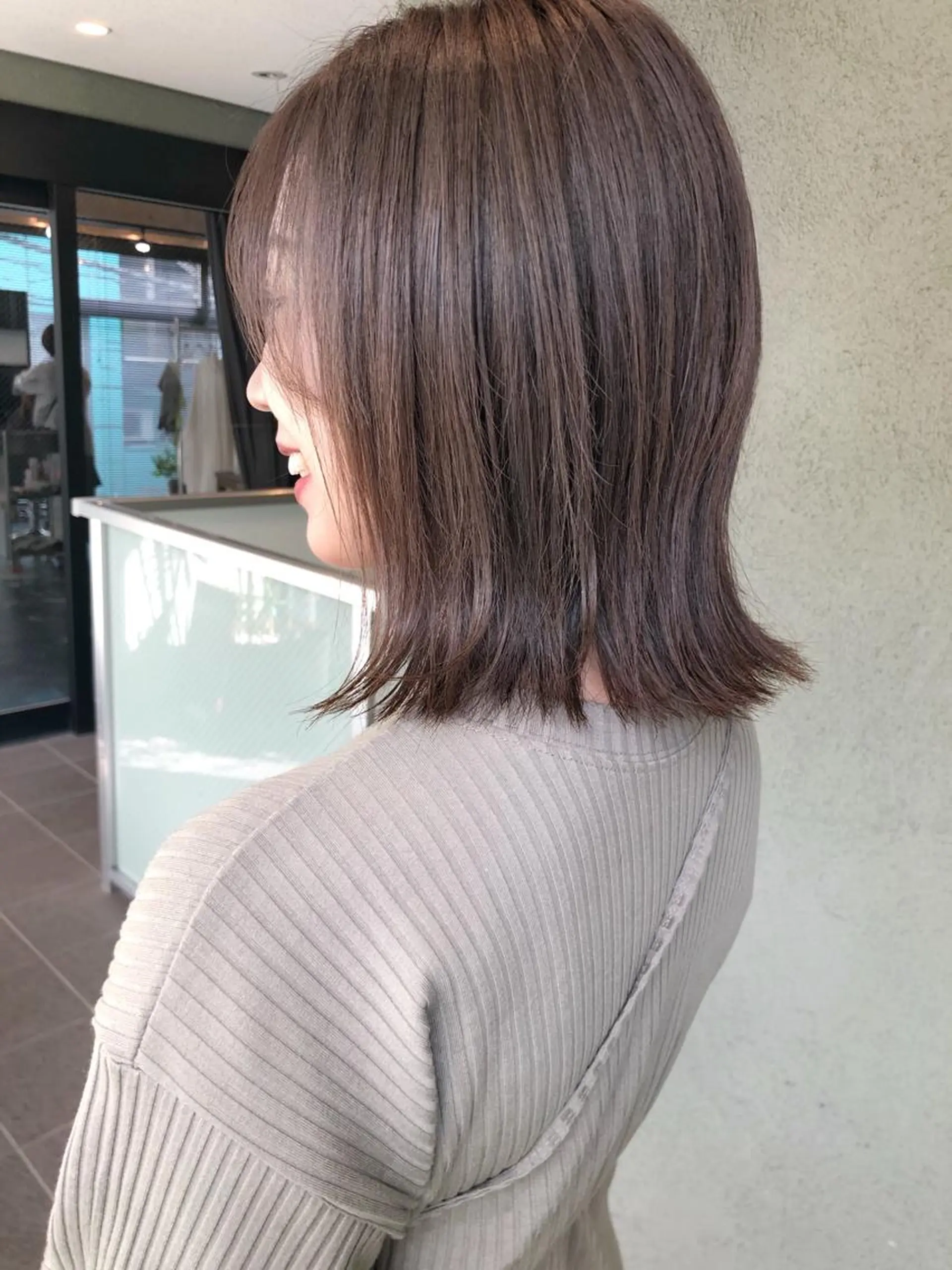 ミディアム カラー HIROKI ” stylistのヘアスタイル