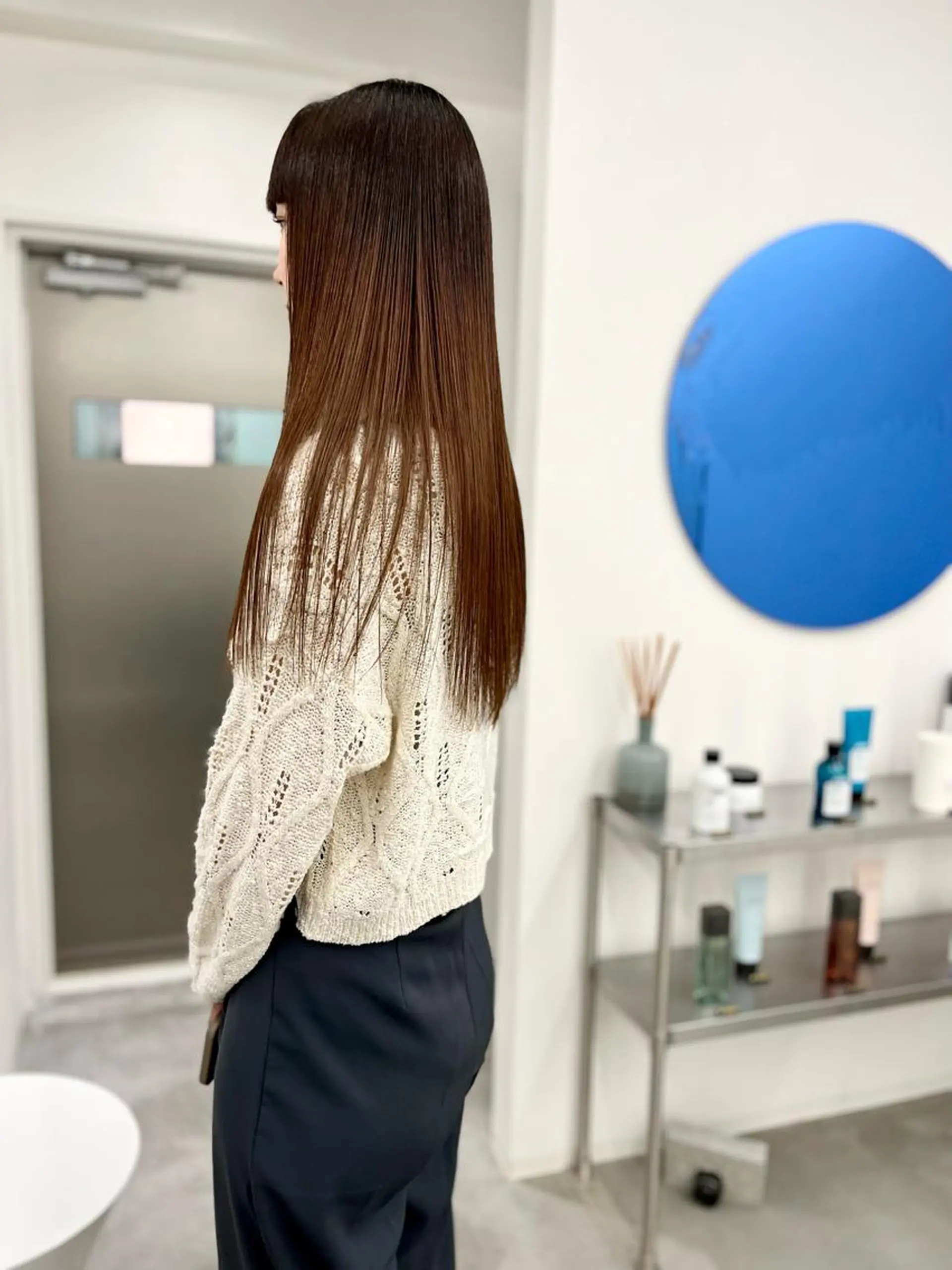 ロング カラー トリートメント KEPKA ヤマグチ 天神 今泉のヘアスタイル