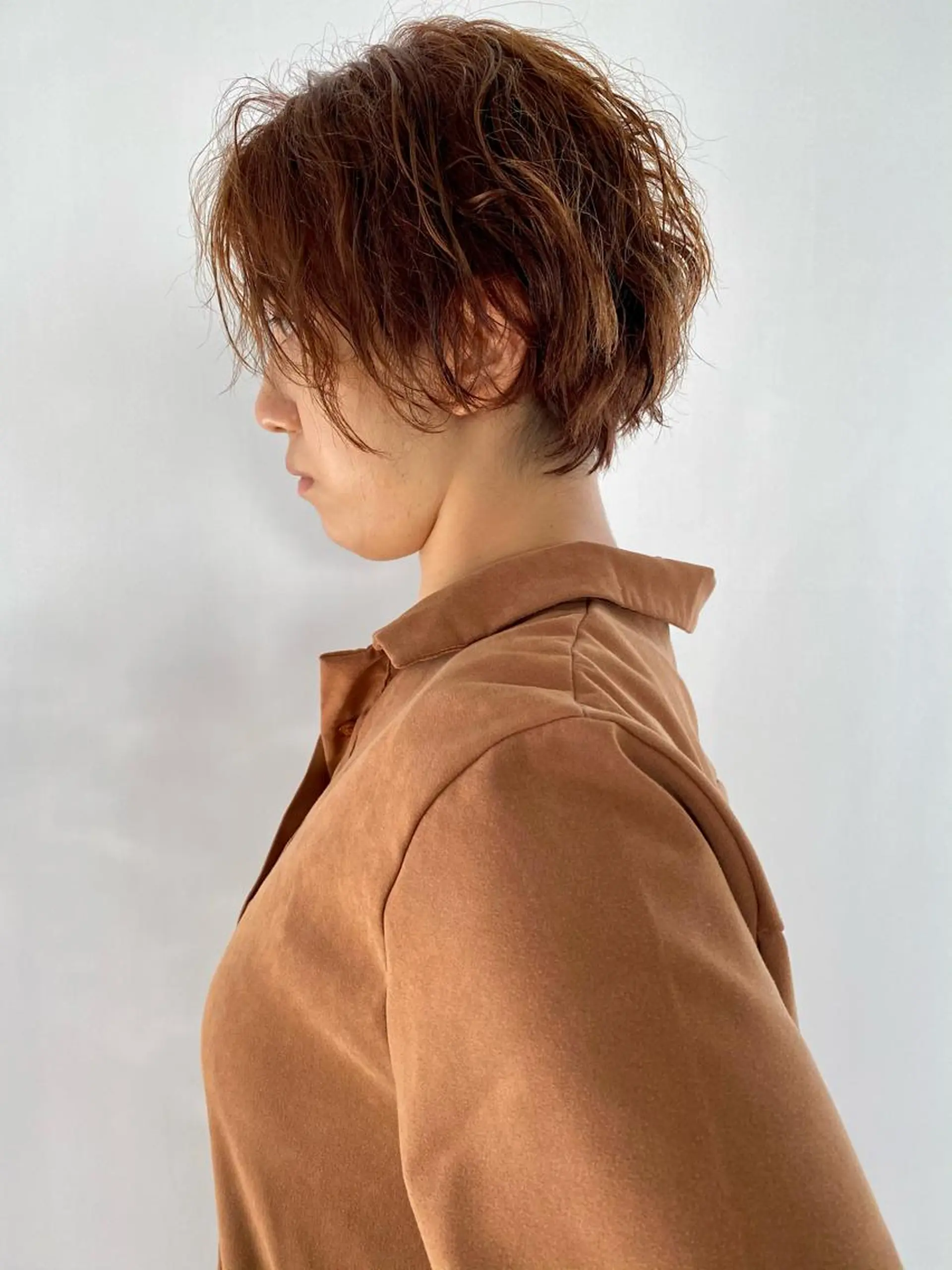 ショート カラー パーマ steed tokyo所属・KOOKI スティードトーキョーのヘアスタイル