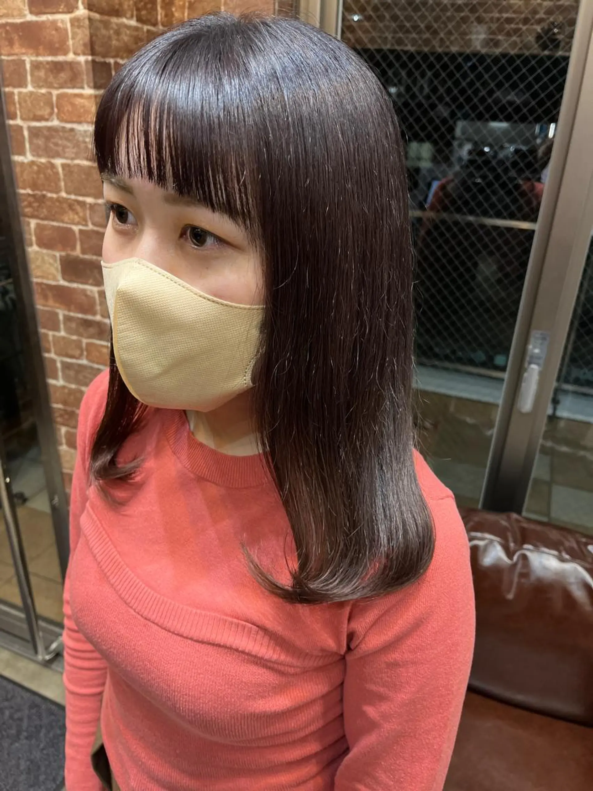 セミロング カラー パーマ ヘアアレンジ メンズ キッズ ネイル マツエク・マツパ アイブロウ メンズブリーチ メンズハイライト メンズインナーカラー メンズ韓国風 ブリーチ ヘアカラー トリートメント ヘッドスパ times salon名駅所属・久木原 ゆりのヘアスタイル