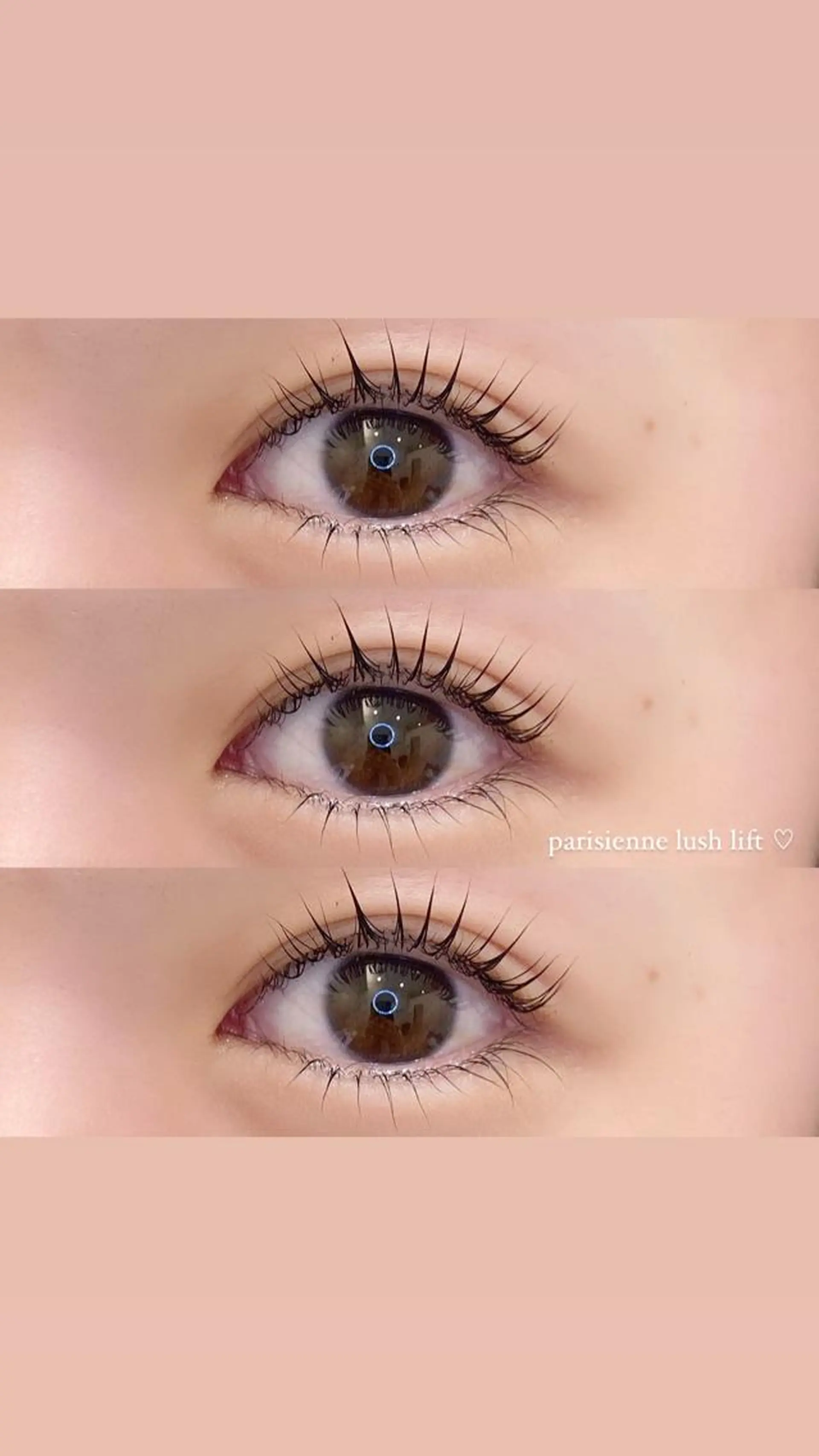 マツエク・マツパ パリジェンヌラッシュリフト まつげパーマ 下まつげエクステ 一重×まつ毛パーマ PLATINUM DOLL【プラチナムドール】所属・ひろこ eyelist🎀のマツエク・マツパデザイン