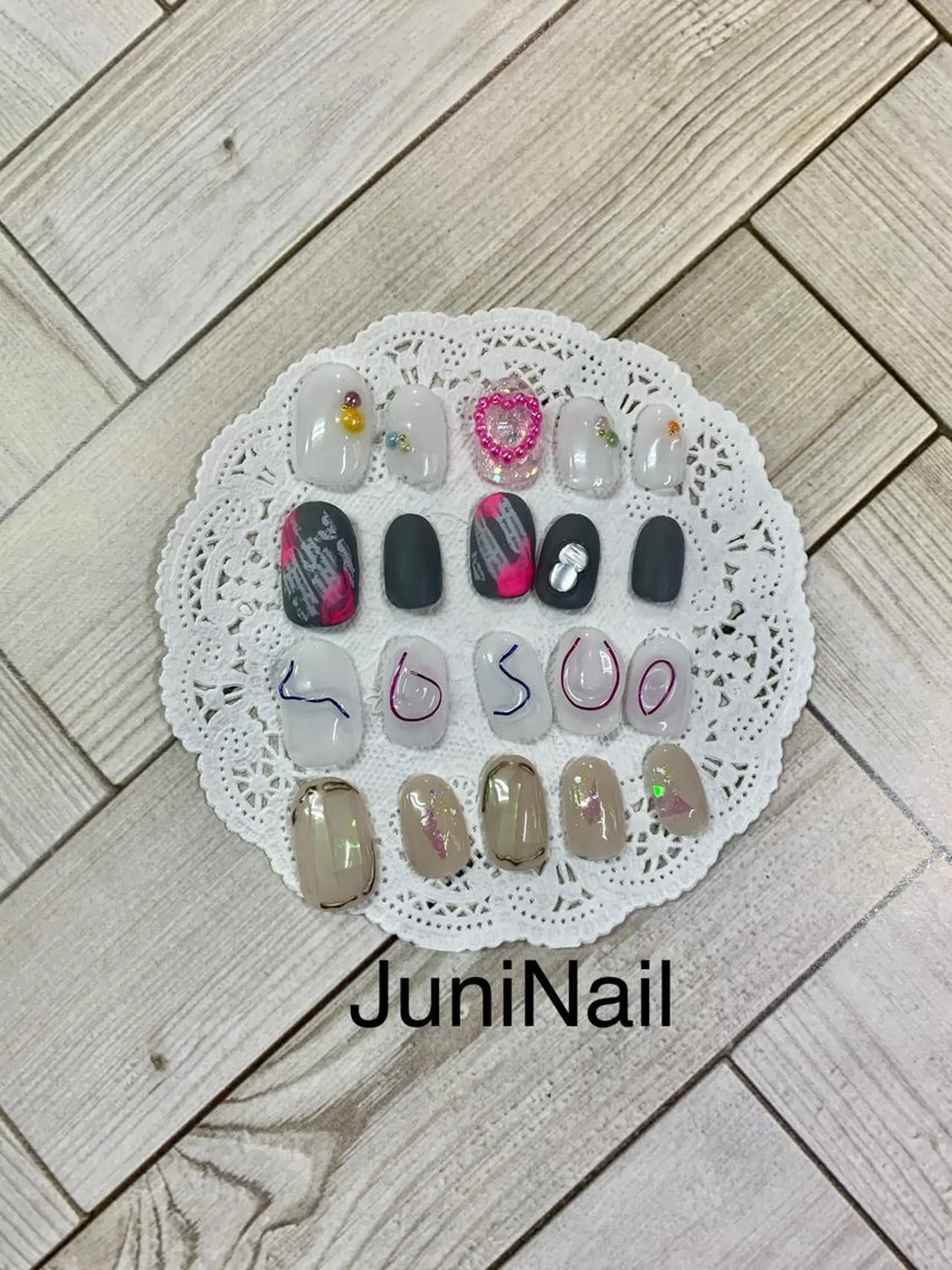 ネイル ハンドネイル JuniNail 주니네일🇰🇷suのネイルデザイン