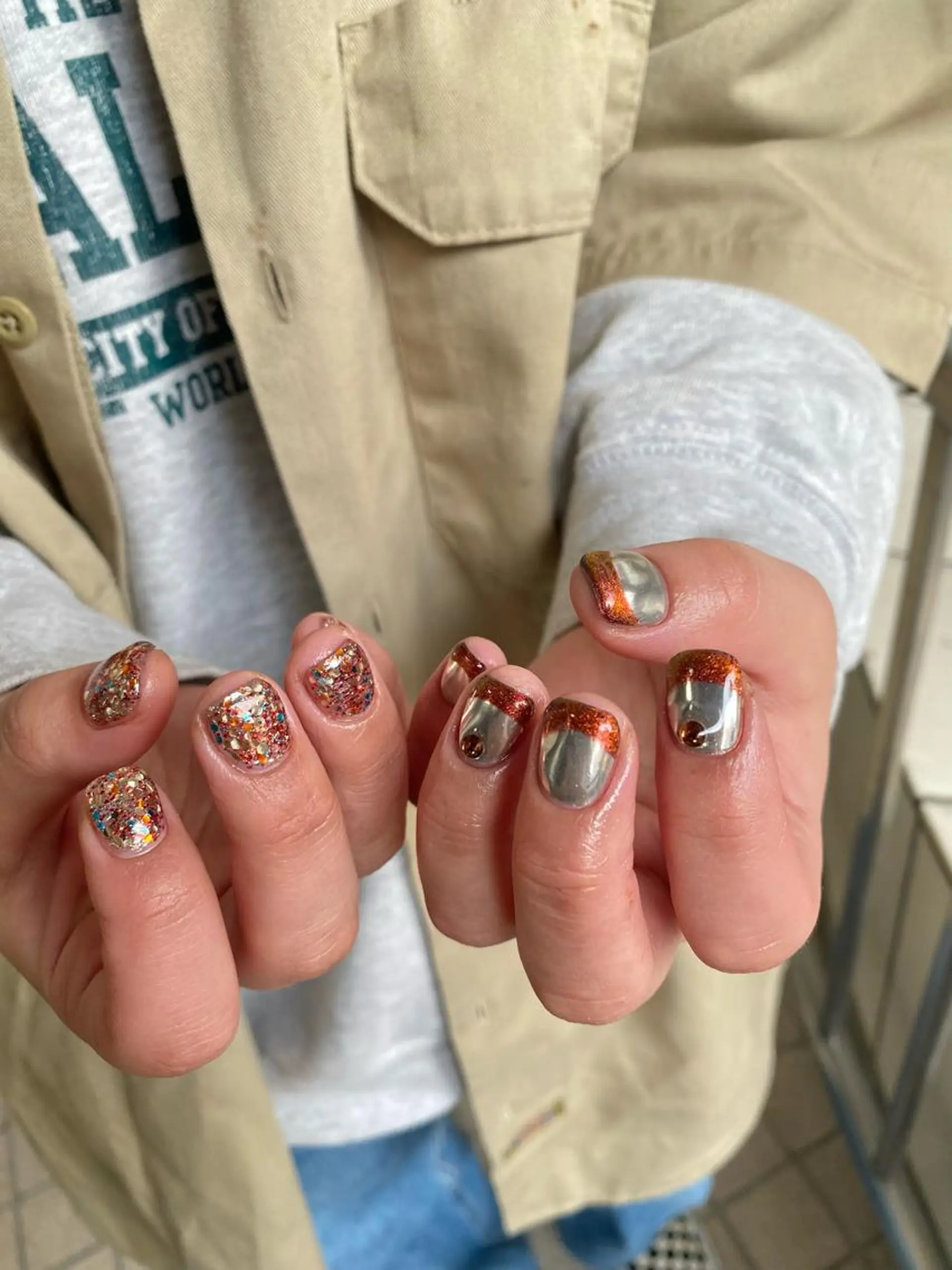 ネイル 冬ネイル クリスマス ハンドネイル nable.所属・栗林 実莉のネイルデザイン