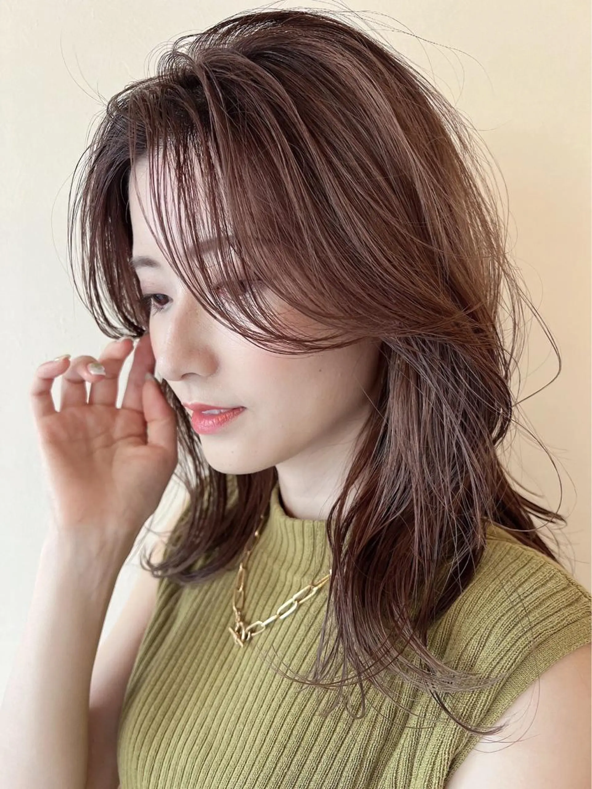 ロング カット ヘアカラー トリートメント 【公式】amble luxe池袋東口🩷のヘアスタイル