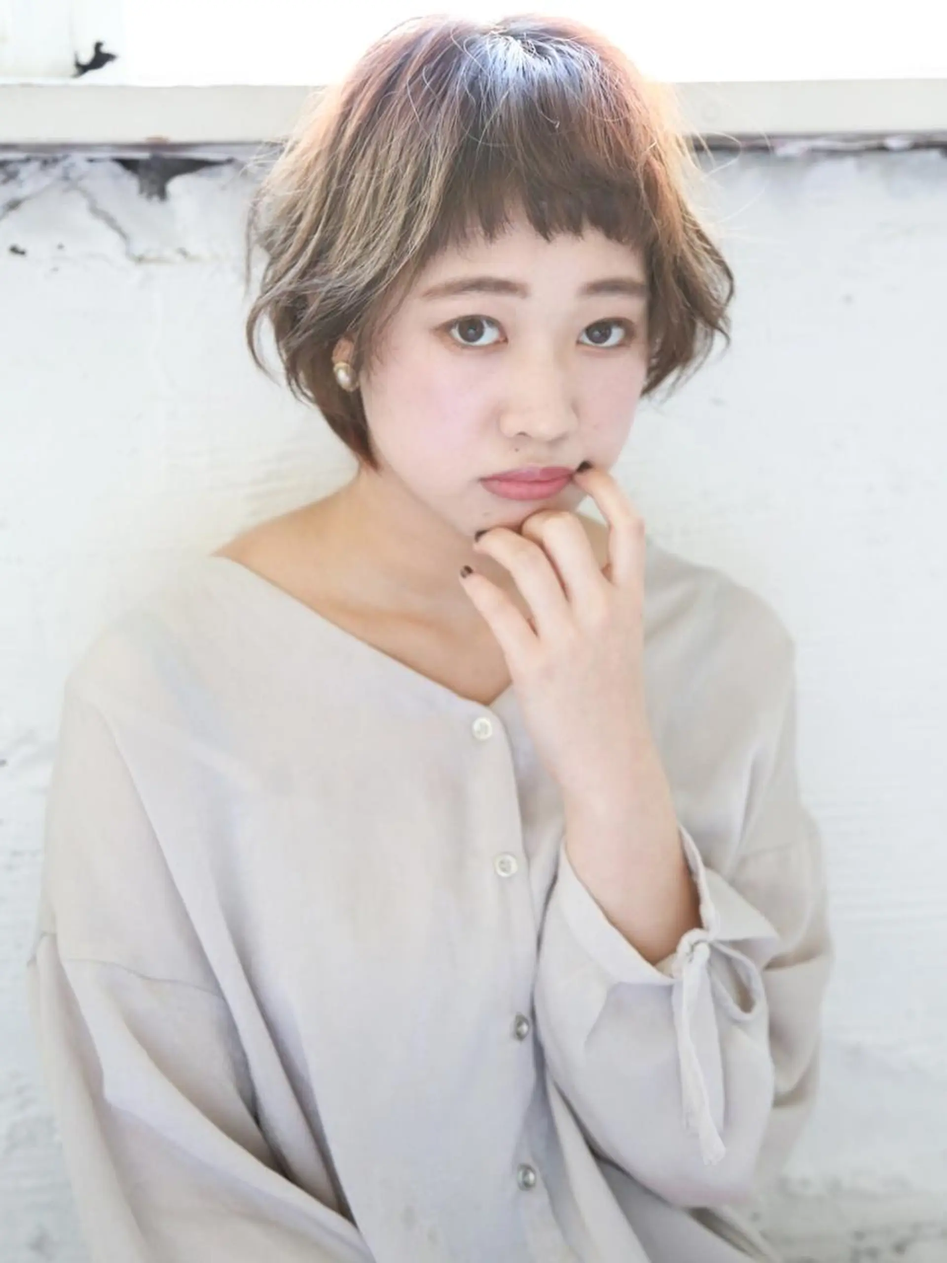 ショート 石渡このみ 🍊レイヤーカットのヘアスタイル