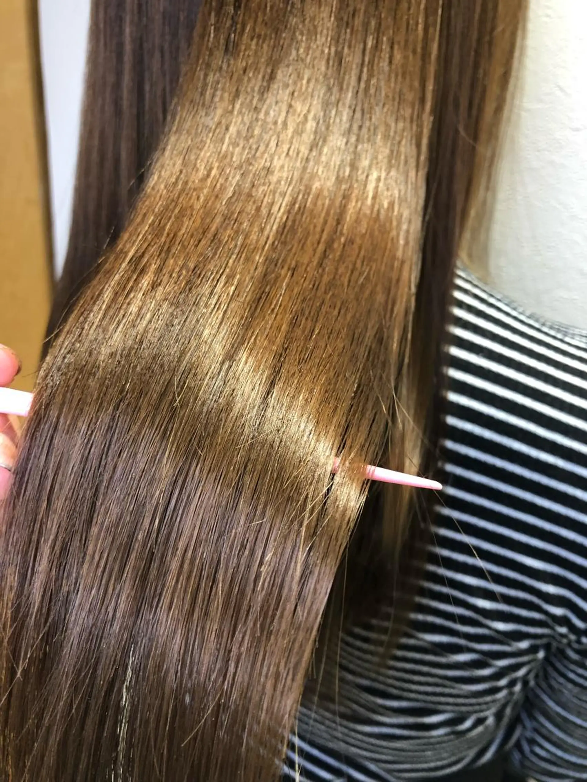 セミロング カラー パーマ ヘアアレンジ 髪質改善/縮毛/新宿 🫧SUZUKA🫧のヘアスタイル