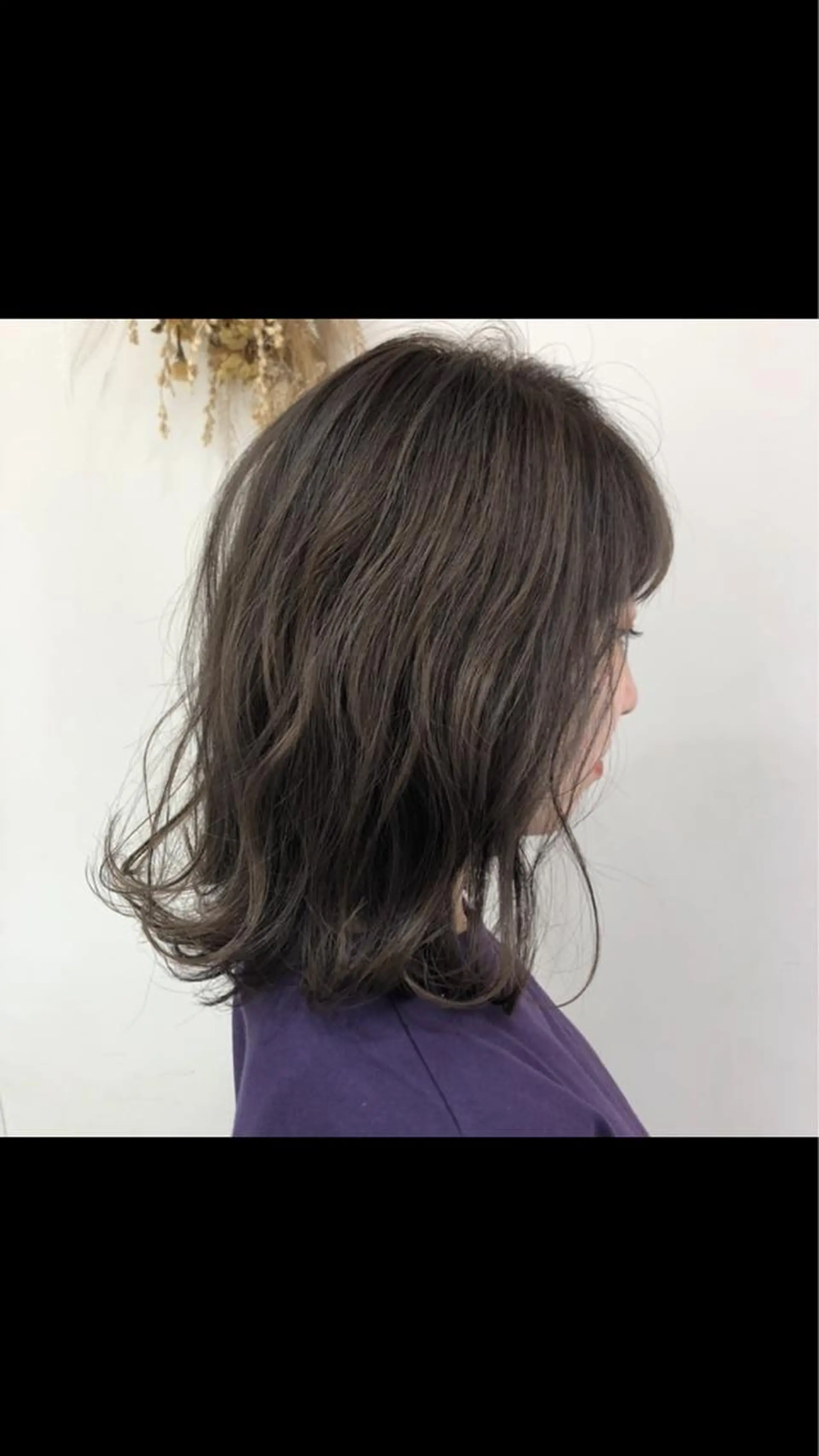 セミロング カラー LIEN HAIR【リアンヘアー】所属・【髪質改善】 梅田　聡のヘアスタイル