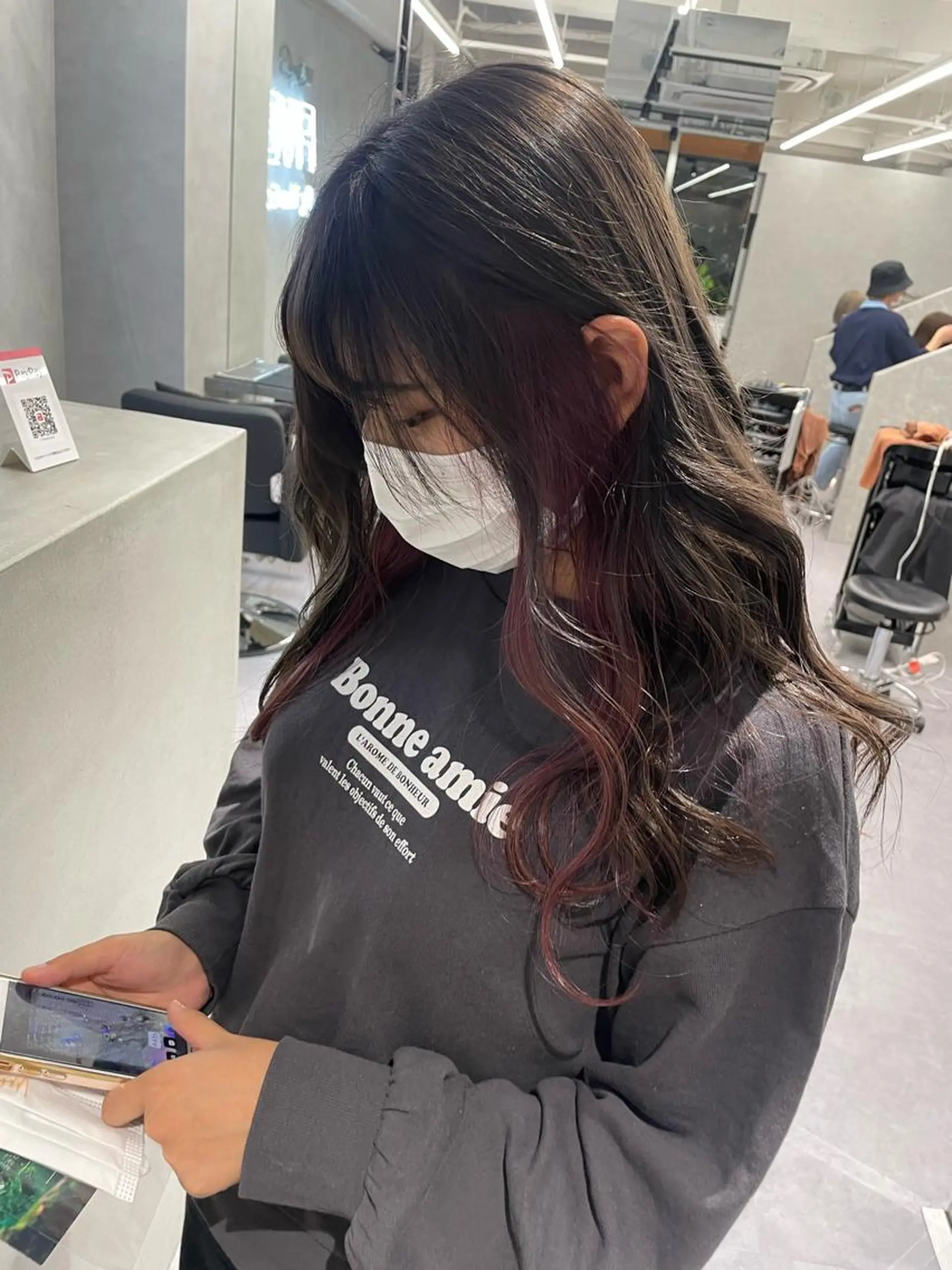 ロング 吉留愛加/ 似合わせ/心斎橋のヘアスタイル