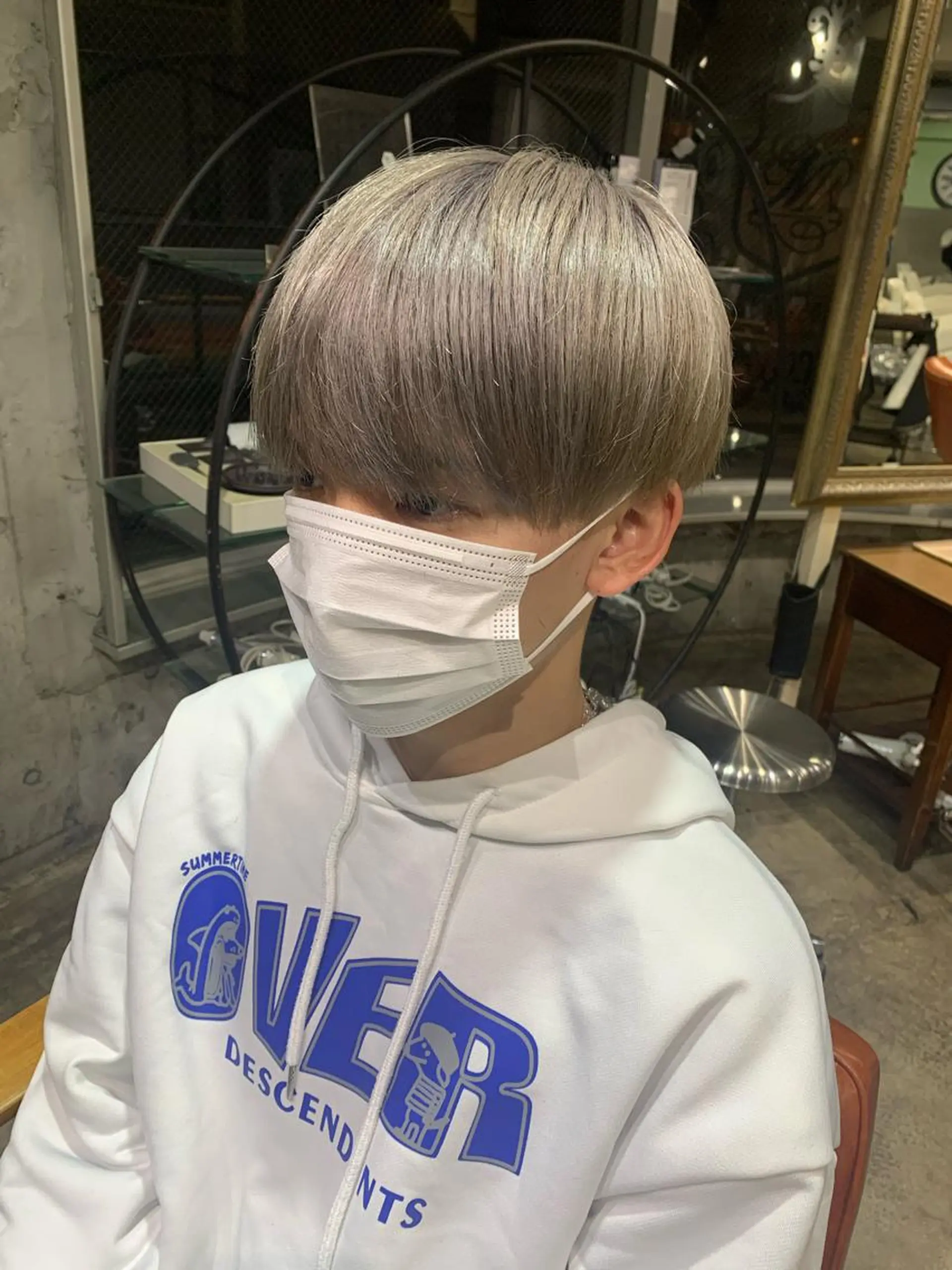 カラー メンズ 縮毛矯正/韓国ヘア /ブリーチ/ヒロのヘアスタイル