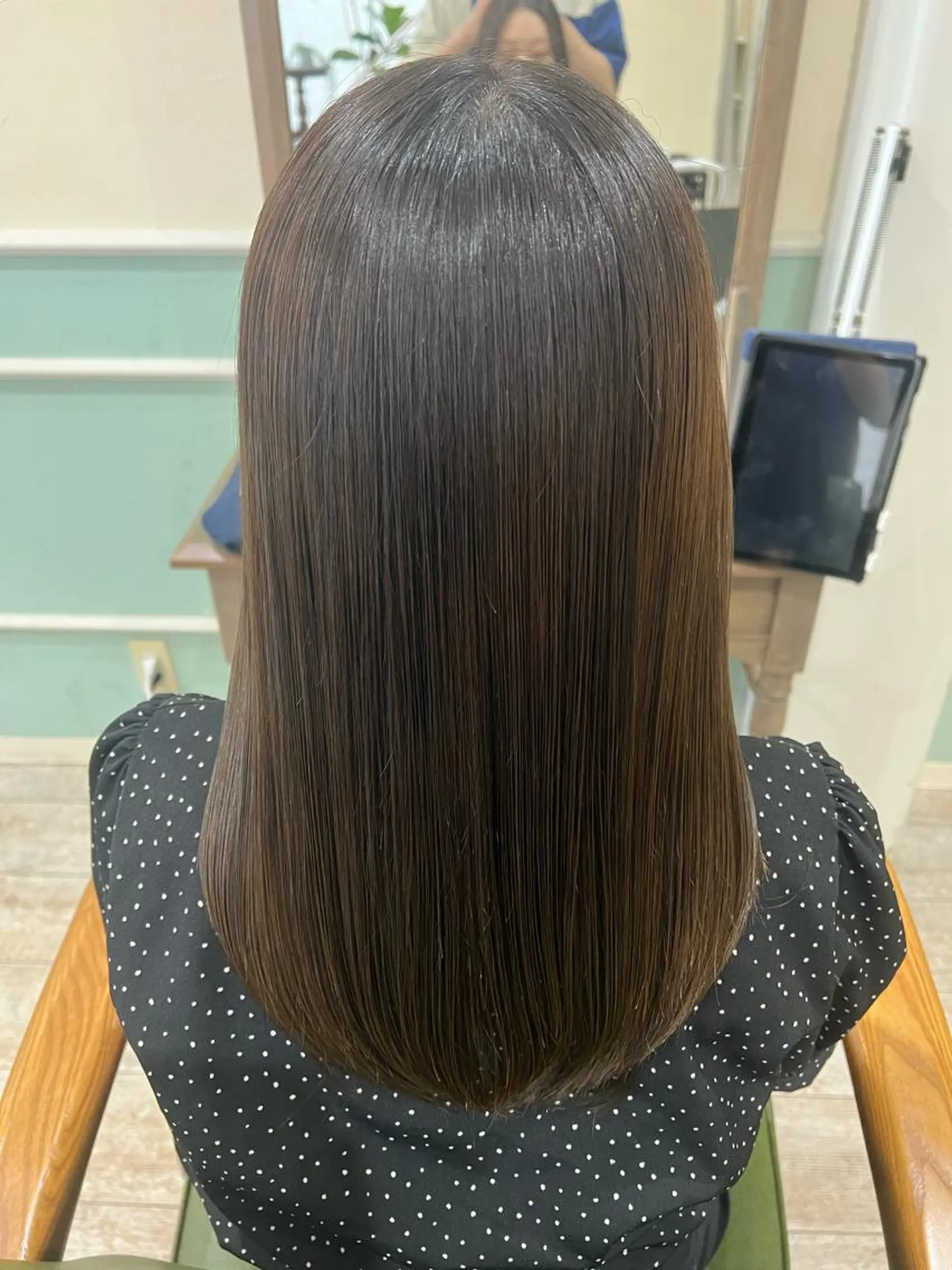 セミロング カラー 髪質改善 新越谷noble店長 松本拓也▶◀*.のヘアスタイル