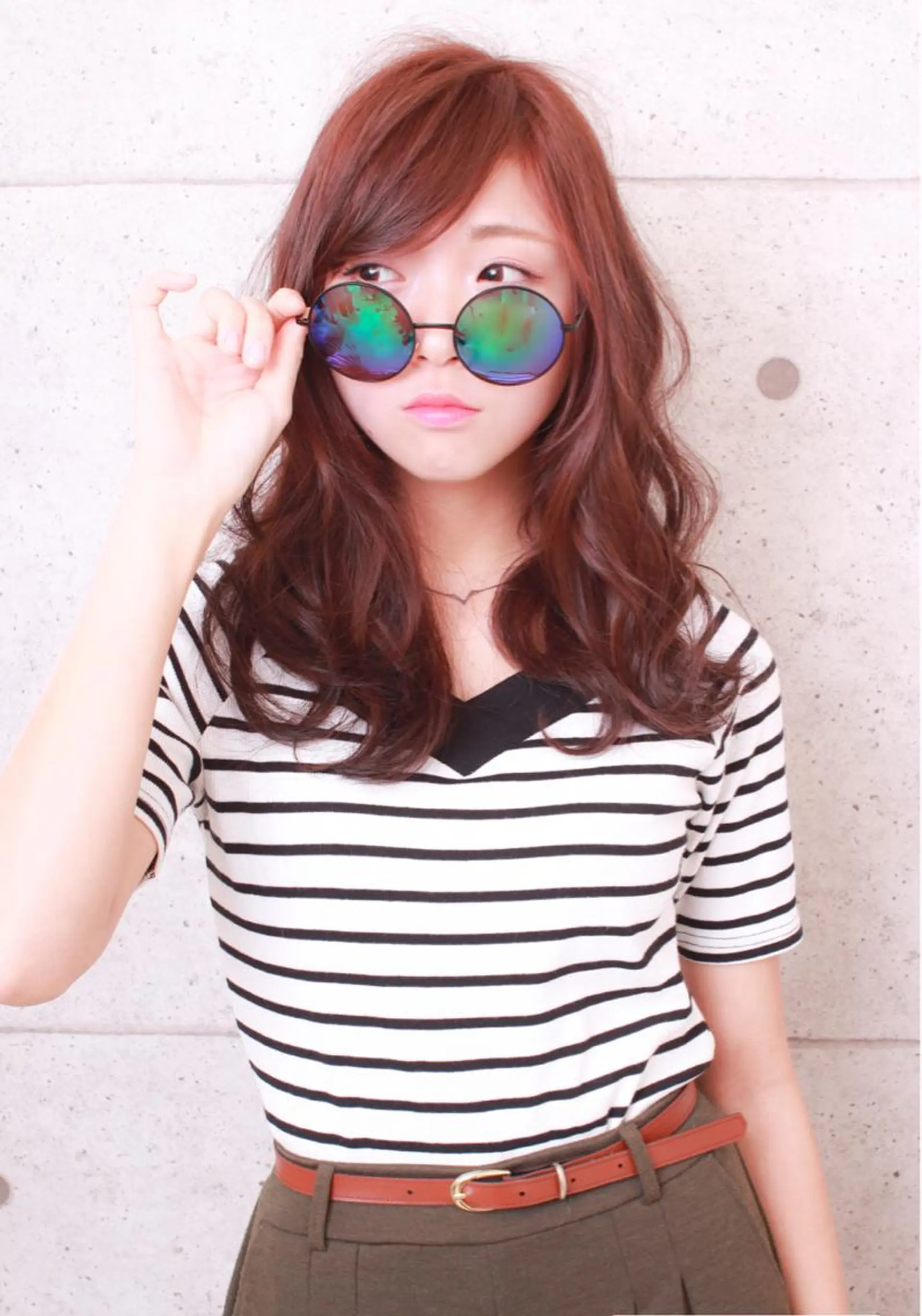 ロング 伊藤 裕貴のヘアスタイル