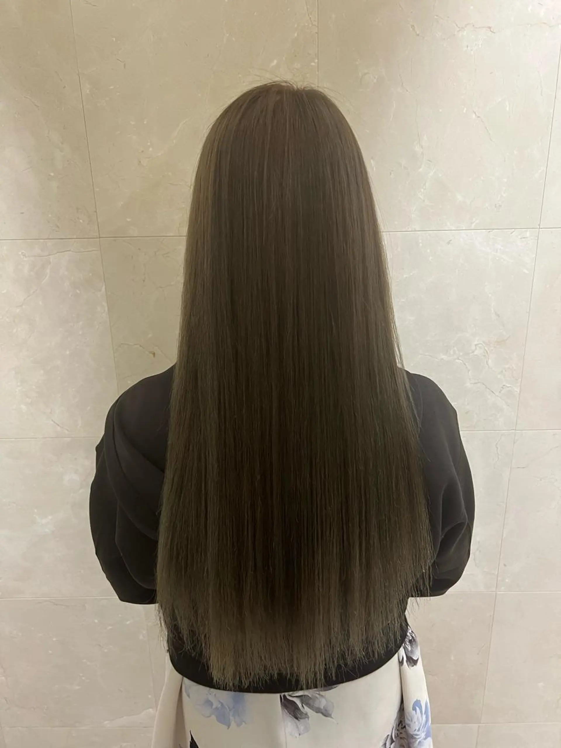 ロング カラー カット ヘアカラー トリートメント カミノア所属・1月予約解放しまし たイルミナ公認荒井のヘアスタイル