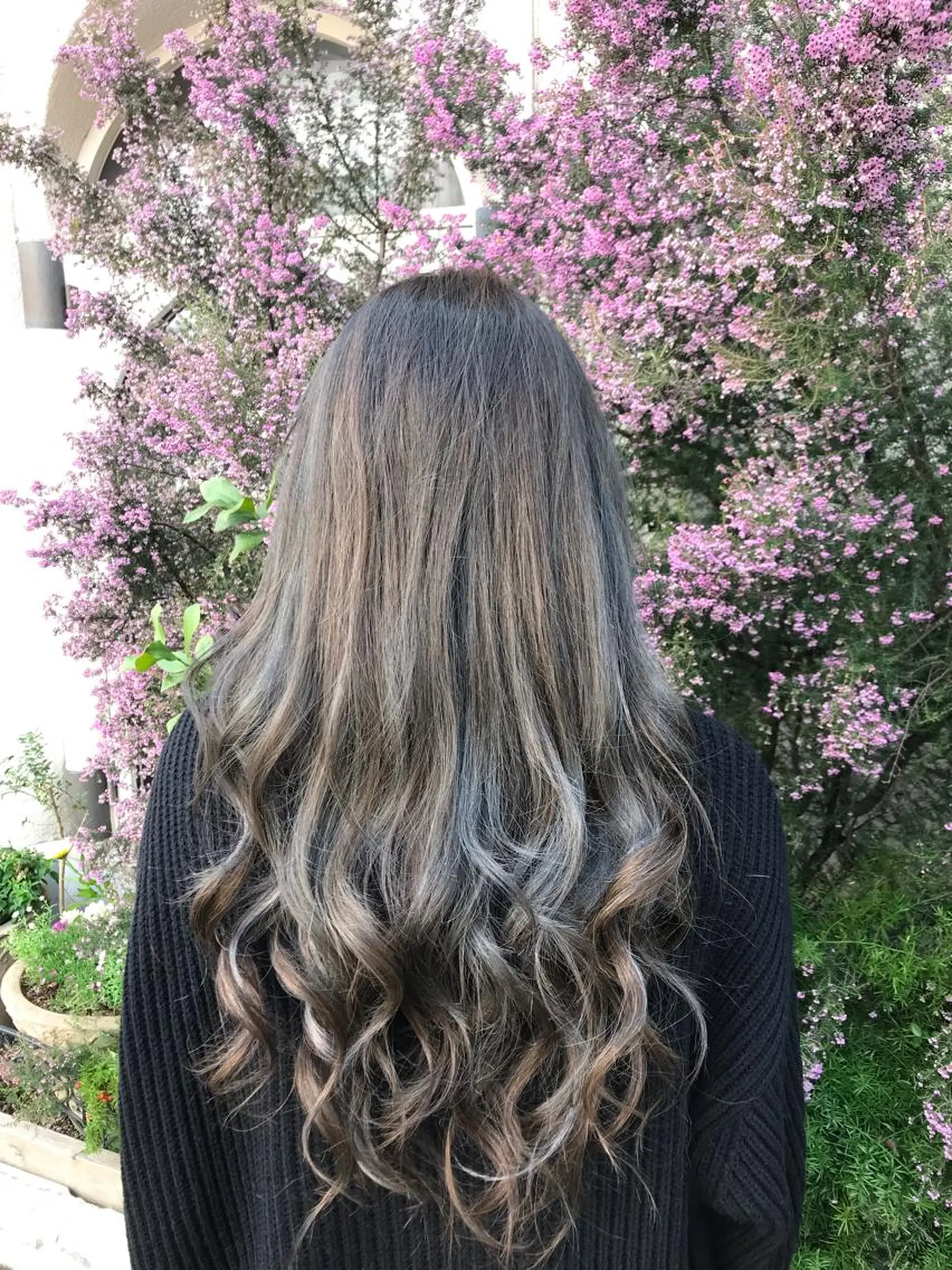 ロング カラー ベージュカラー ブルーカラー ブラウンカラー ブラウンベージュ ブルージュ 店長担当🌟 矢吹ガブリエル🌟のヘアスタイル