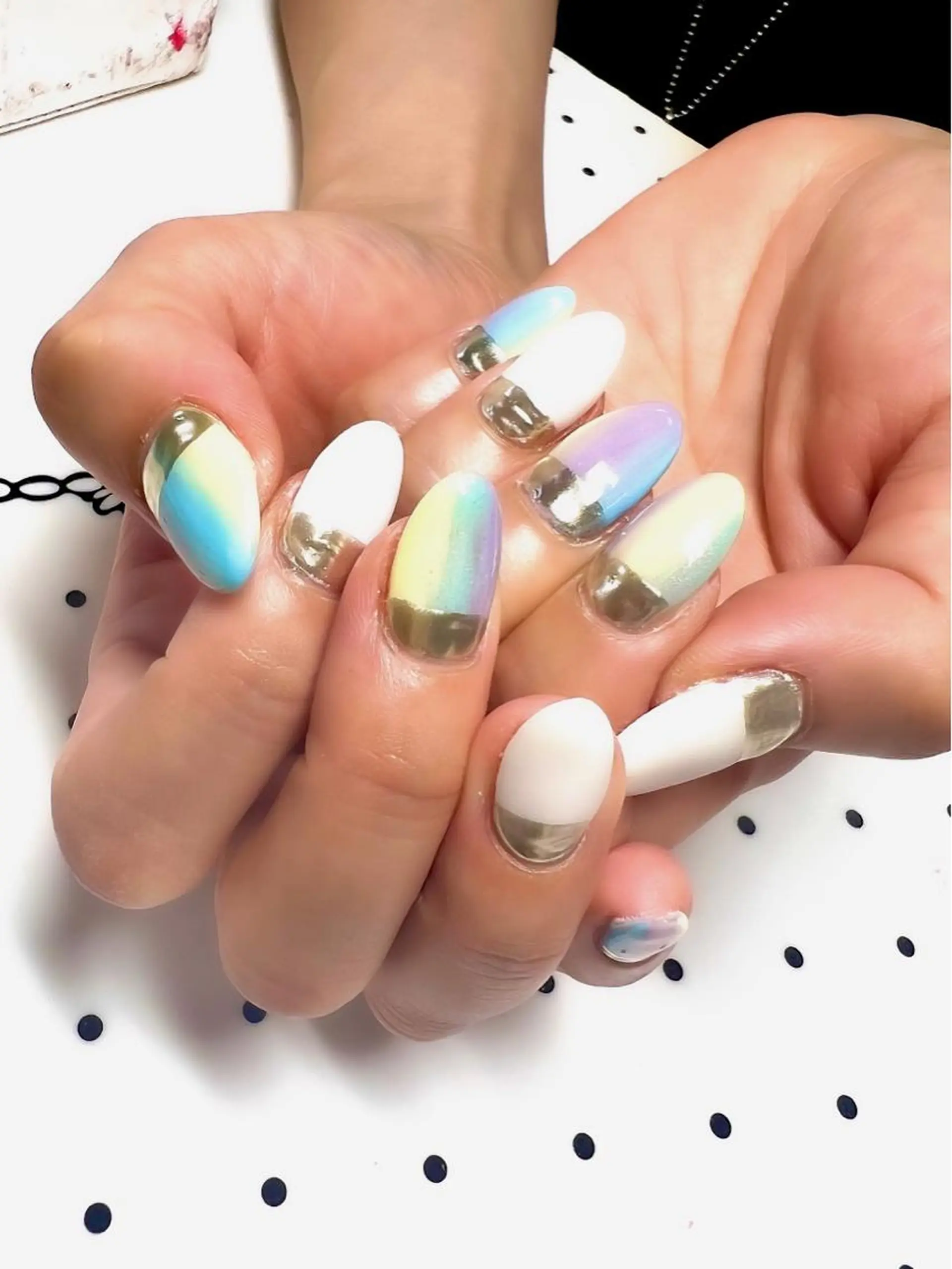 ネイル ハンドネイル clover nailのネイルデザイン