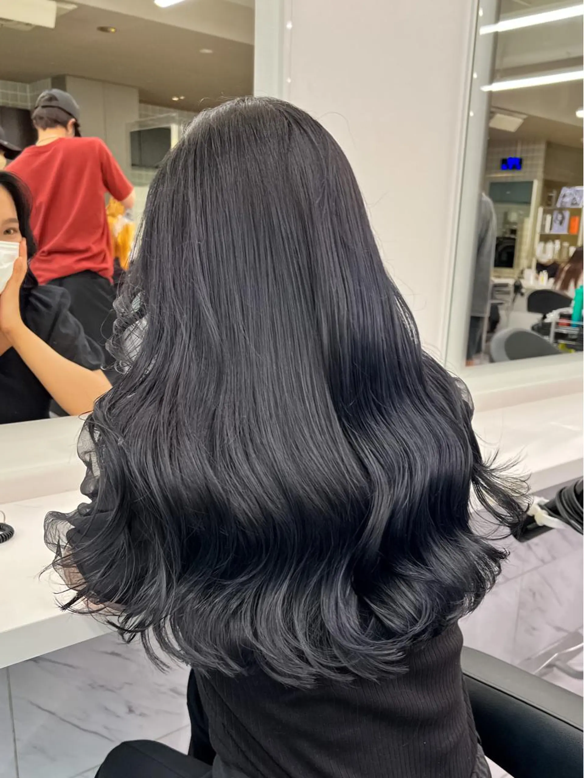 ロング カラー ヘアアレンジ ヘアカラー トリートメント ヘッドスパ ヘアセット 🫧暗髪/ハイトーン 🫧RYUTA🫧のヘアスタイル