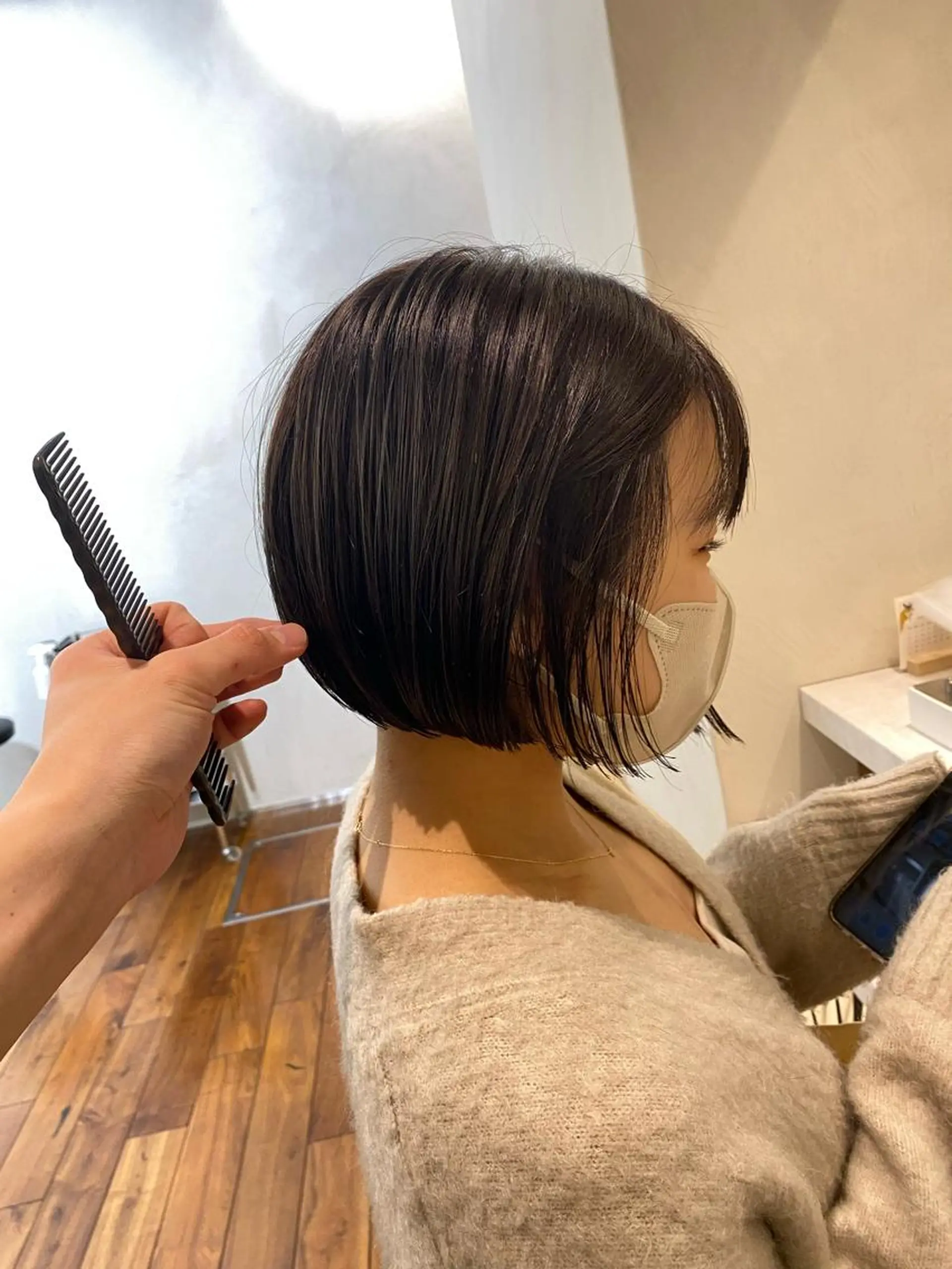 ショート カット トリートメント nex the salon coall所属・🫧似合わせショート イシダ🫧のヘアスタイル