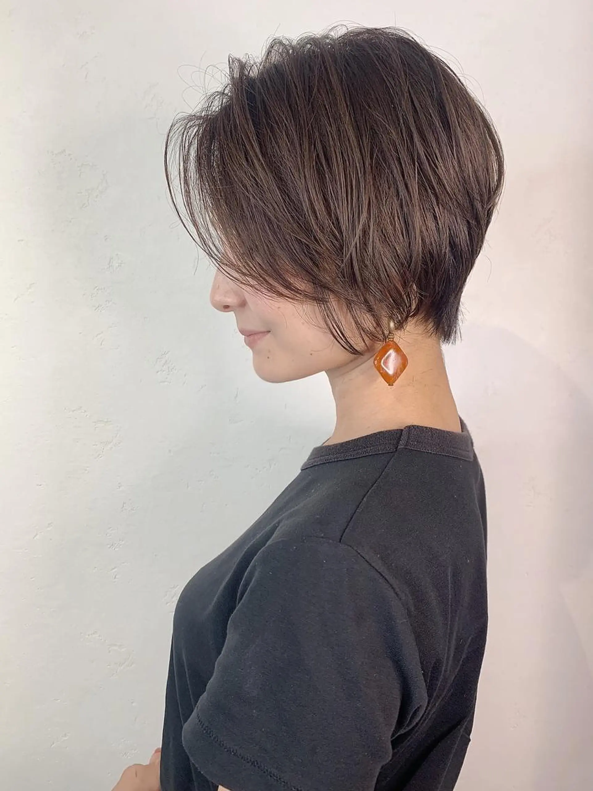 ショート カラー _WHITE上本町 上本町店のヘアスタイル