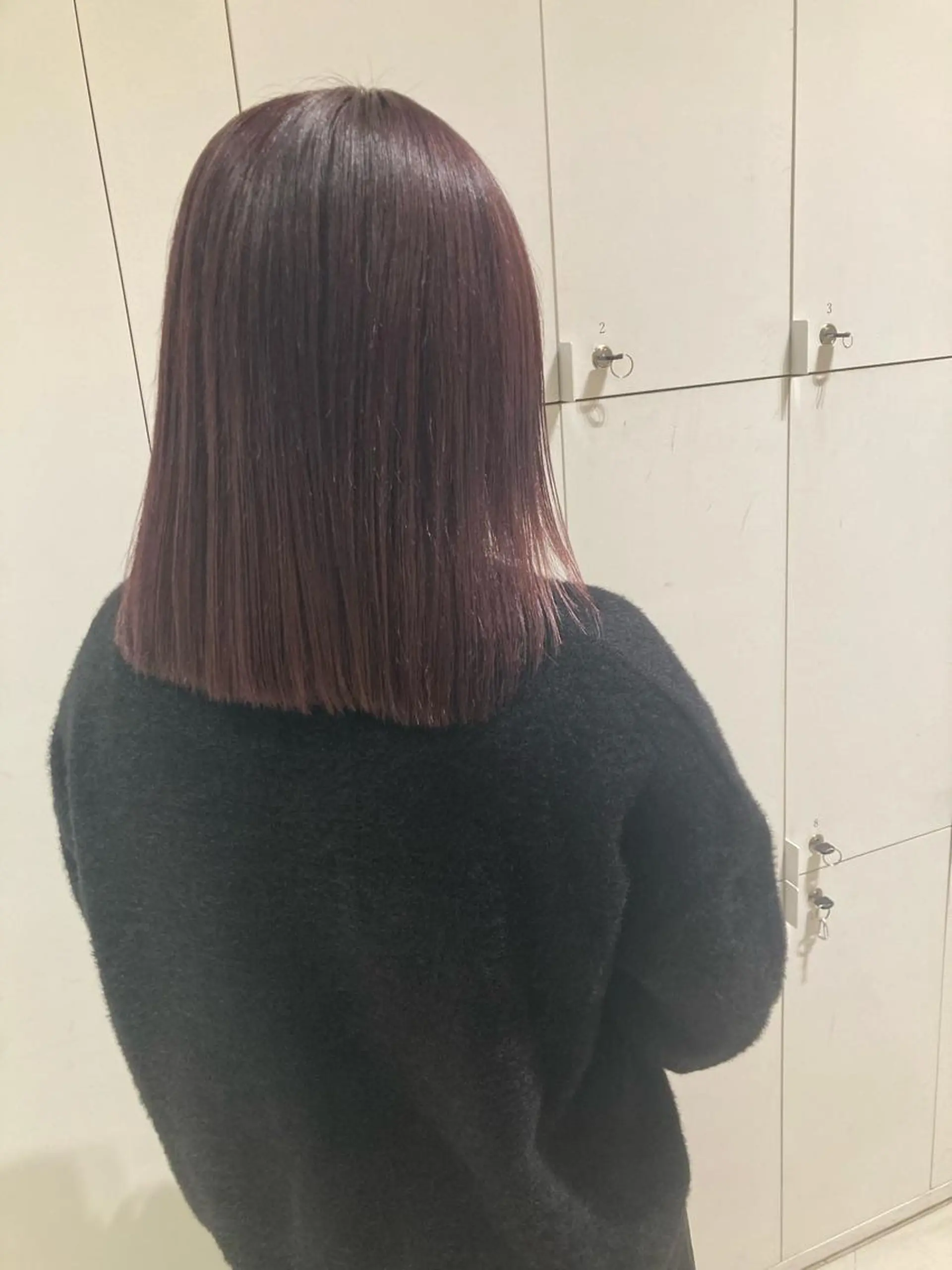 ミディアム カラー ヘアカラー 透明感カラー🫧 nanohaのヘアスタイル