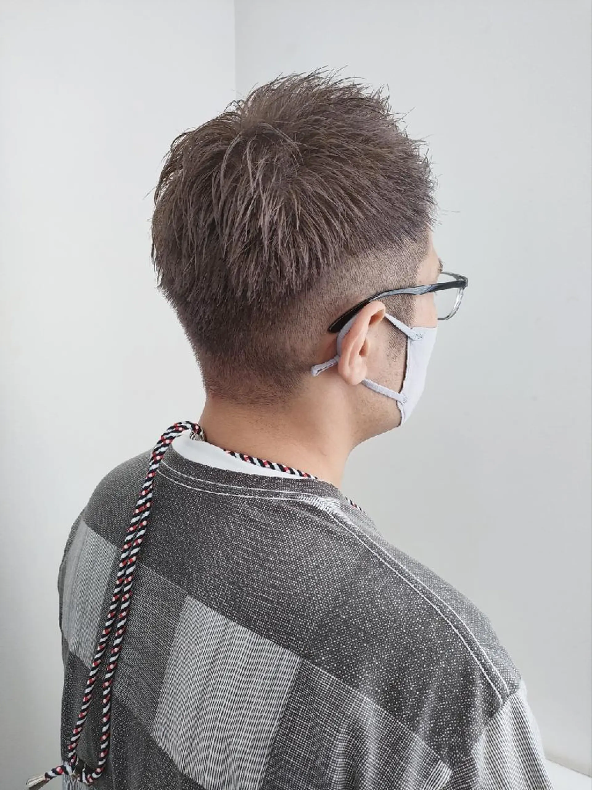 ショート カラー ダブルカラー グレージュ sepiage trois所属・酒井 亜希のヘアスタイル