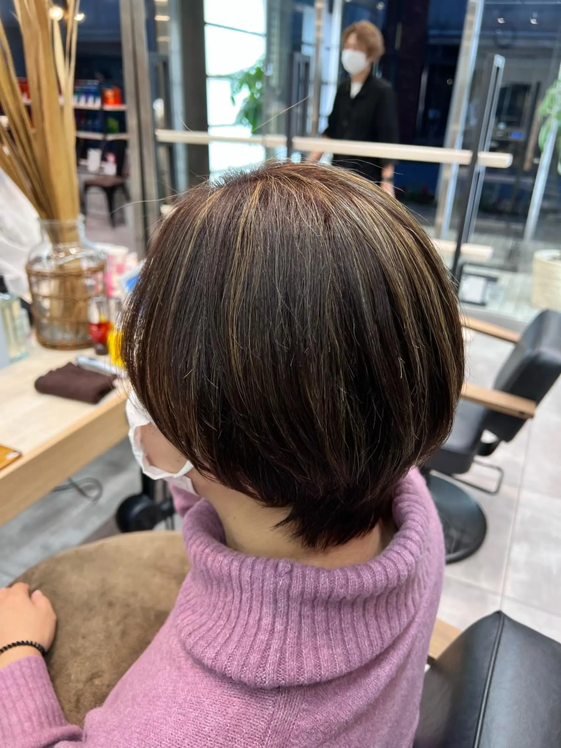 ショート カラー 🌞レイヤー×カラー 前川那津美🌞のヘアスタイル