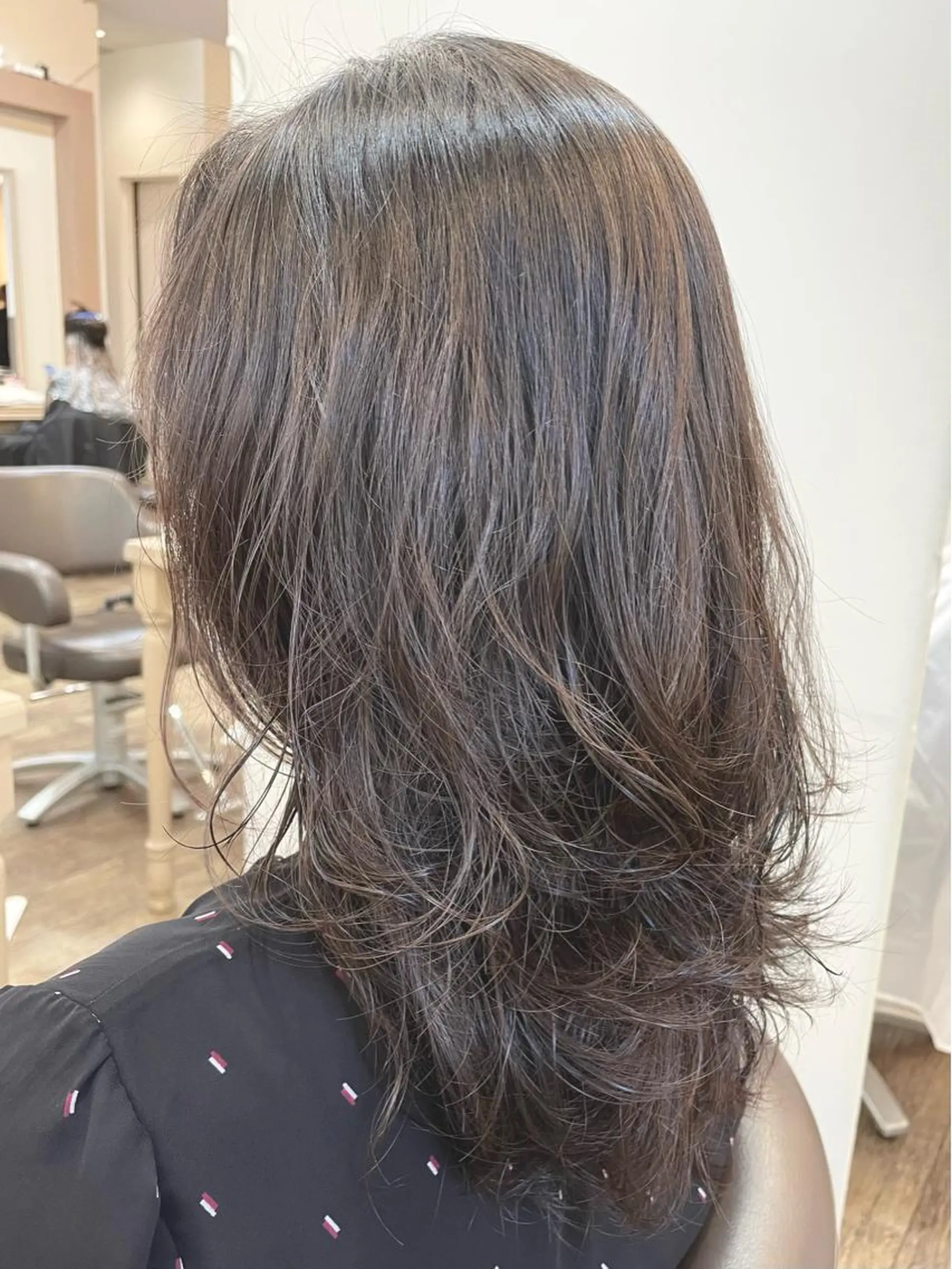 セミロング パーマ セミロングパーマ メンズパーマ🌀/ 中村郁未のヘアスタイル