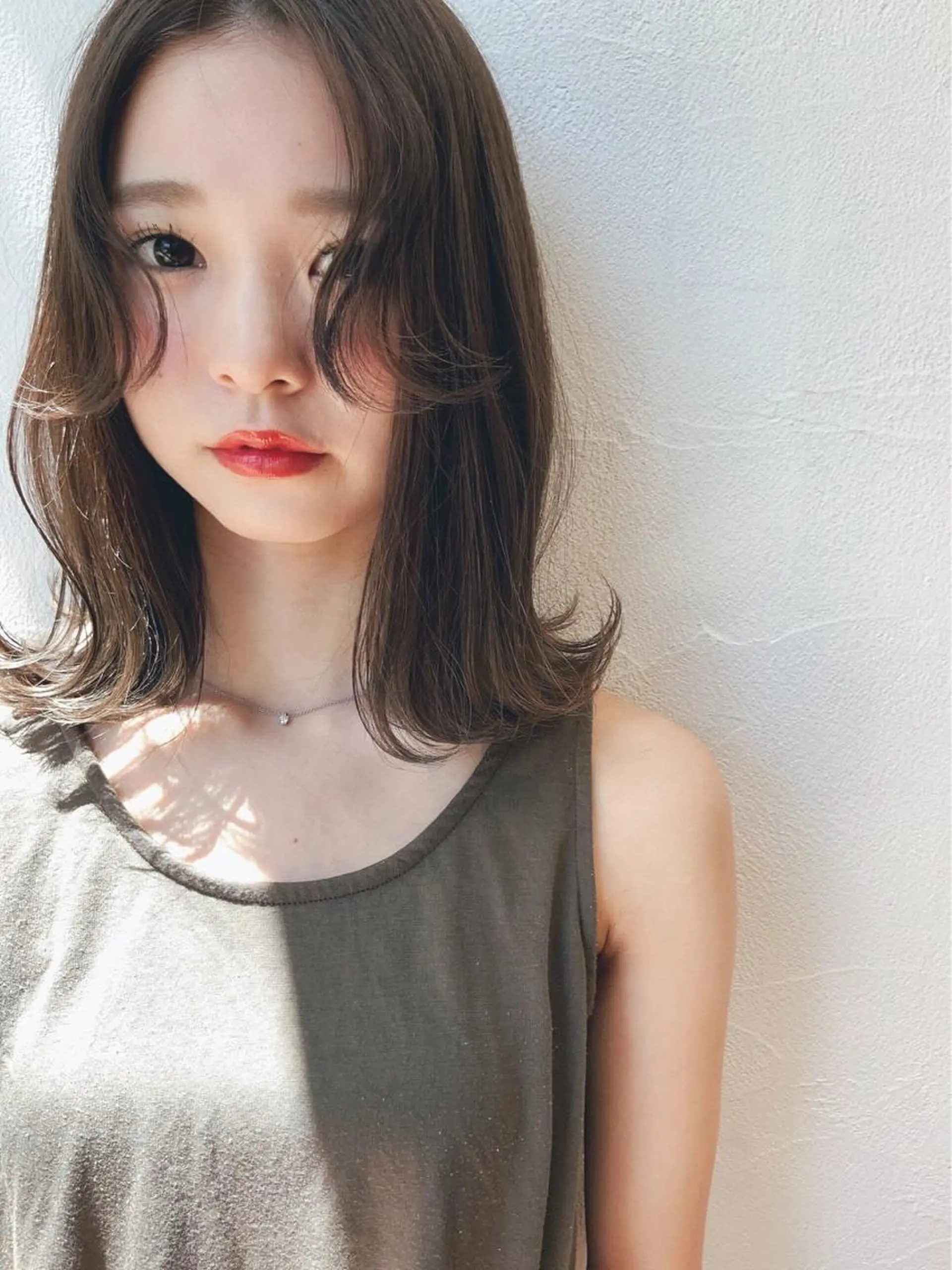 ミディアム カラー ハイライトカラー ハイライト メンズカット特化柏駅 徒歩3分LOUのヘアスタイル