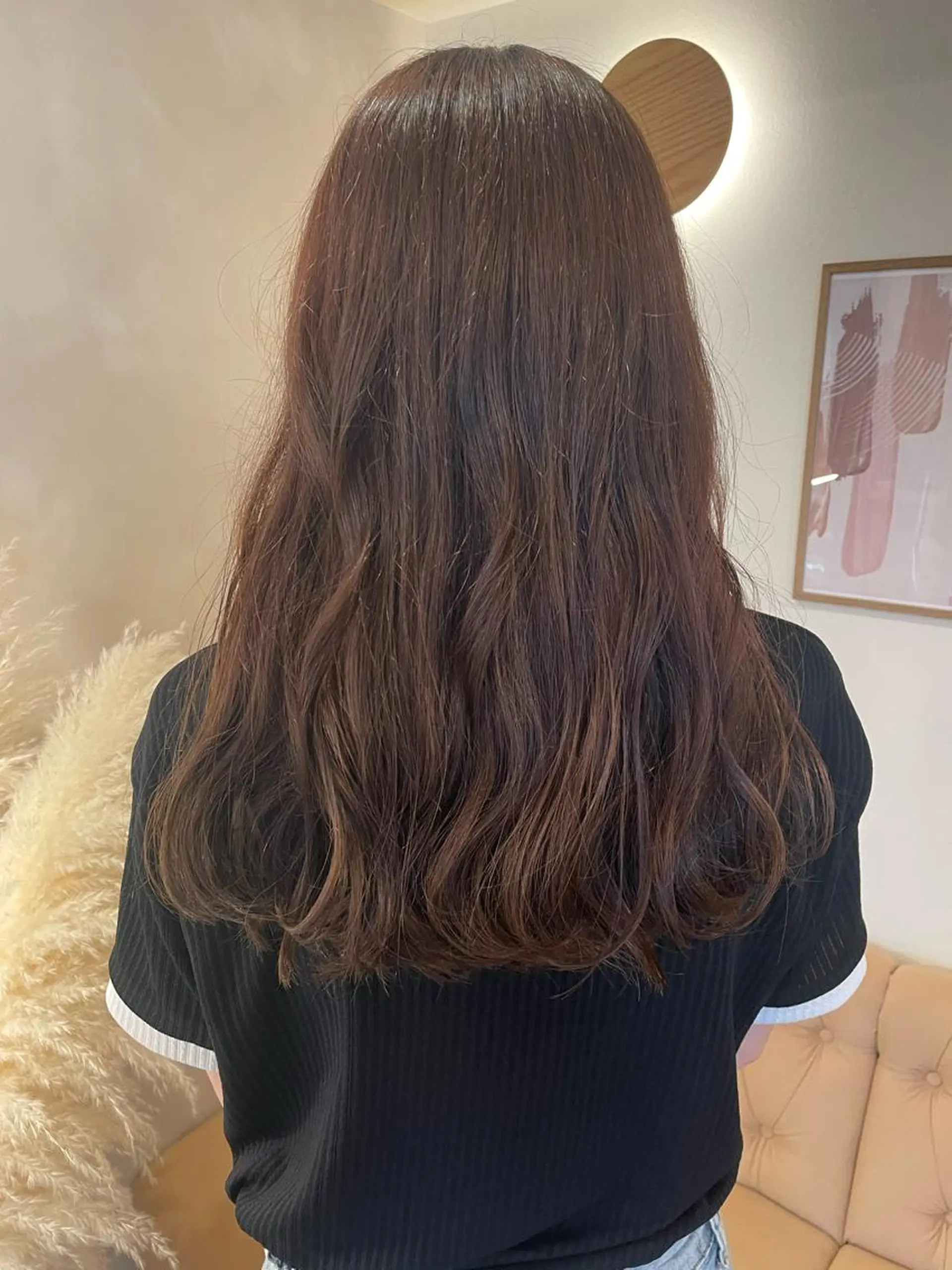 ロング ロング ミルクティ/ピンク/ レイヤー/yuriaのヘアスタイル