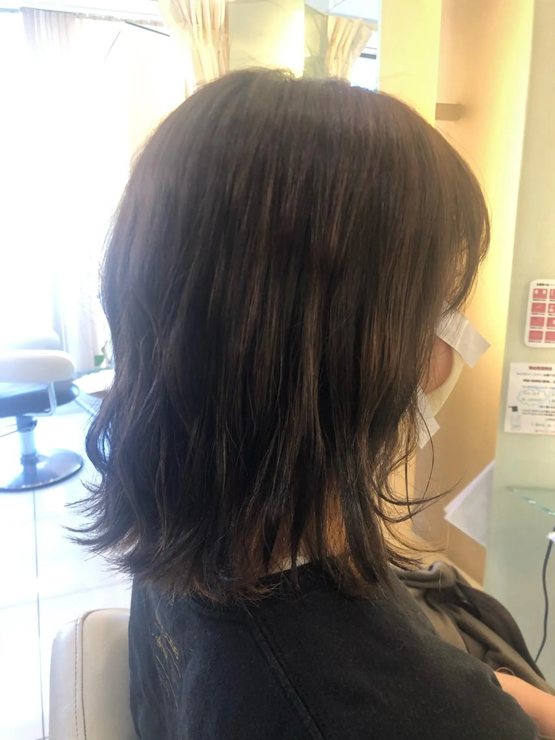 ミディアム カラー ヘアアレンジ リリー /Men's/パーマのヘアスタイル