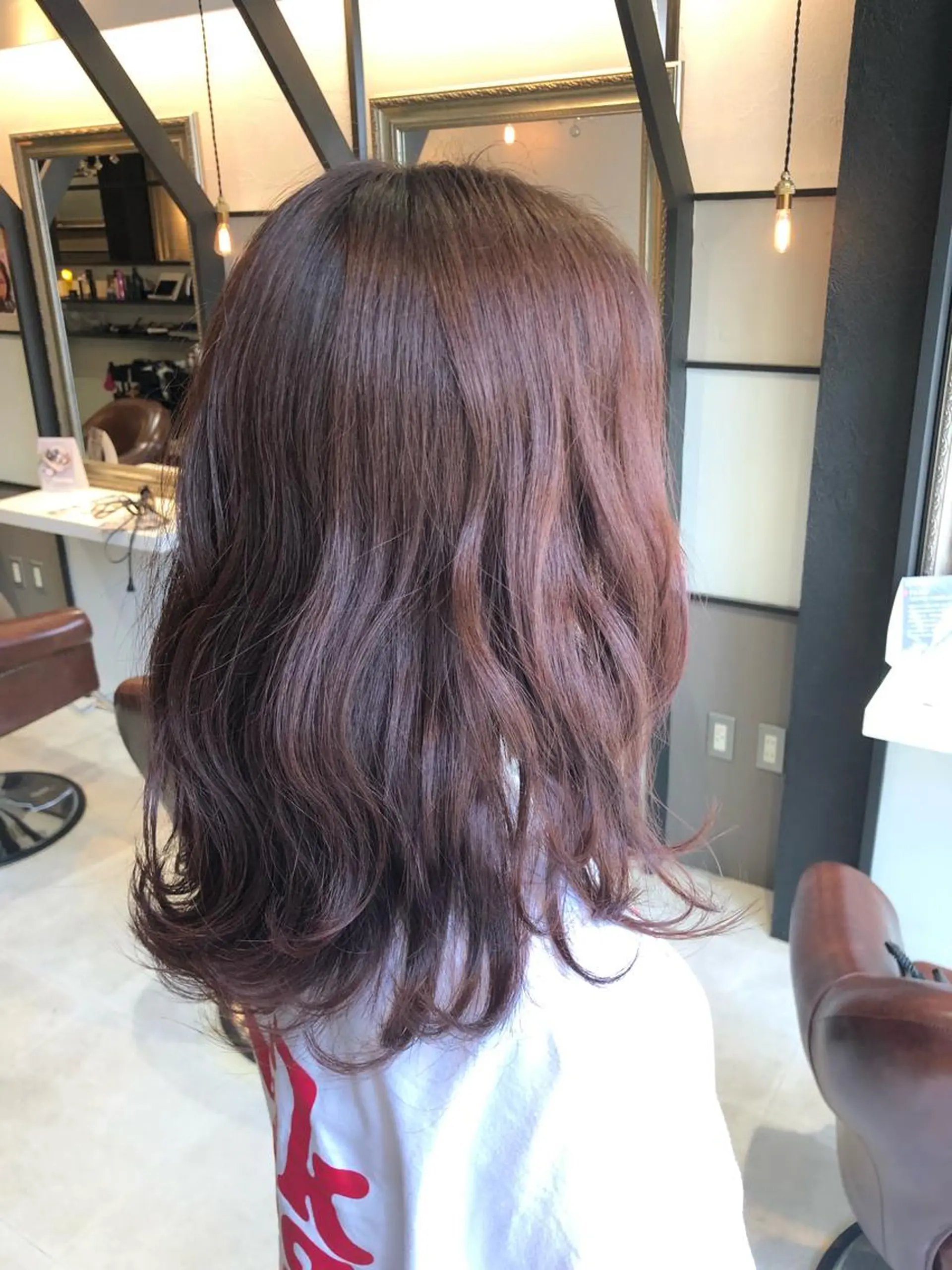 セミロング カラー アッシュ 透明感カラー ピンクカラー カット ヘアカラー トリートメント wavi hair所属・後藤 ユウキ/髪質改善🫧のヘアスタイル