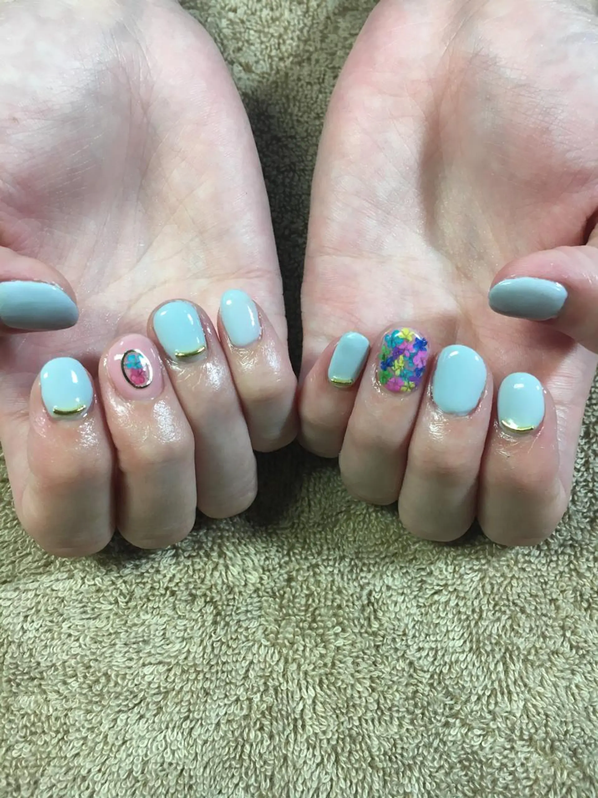 ネイル ハンドネイル フットネイル miwa ミワのネイルデザイン